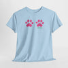 Cute Pink Cat Paw T-Shirt