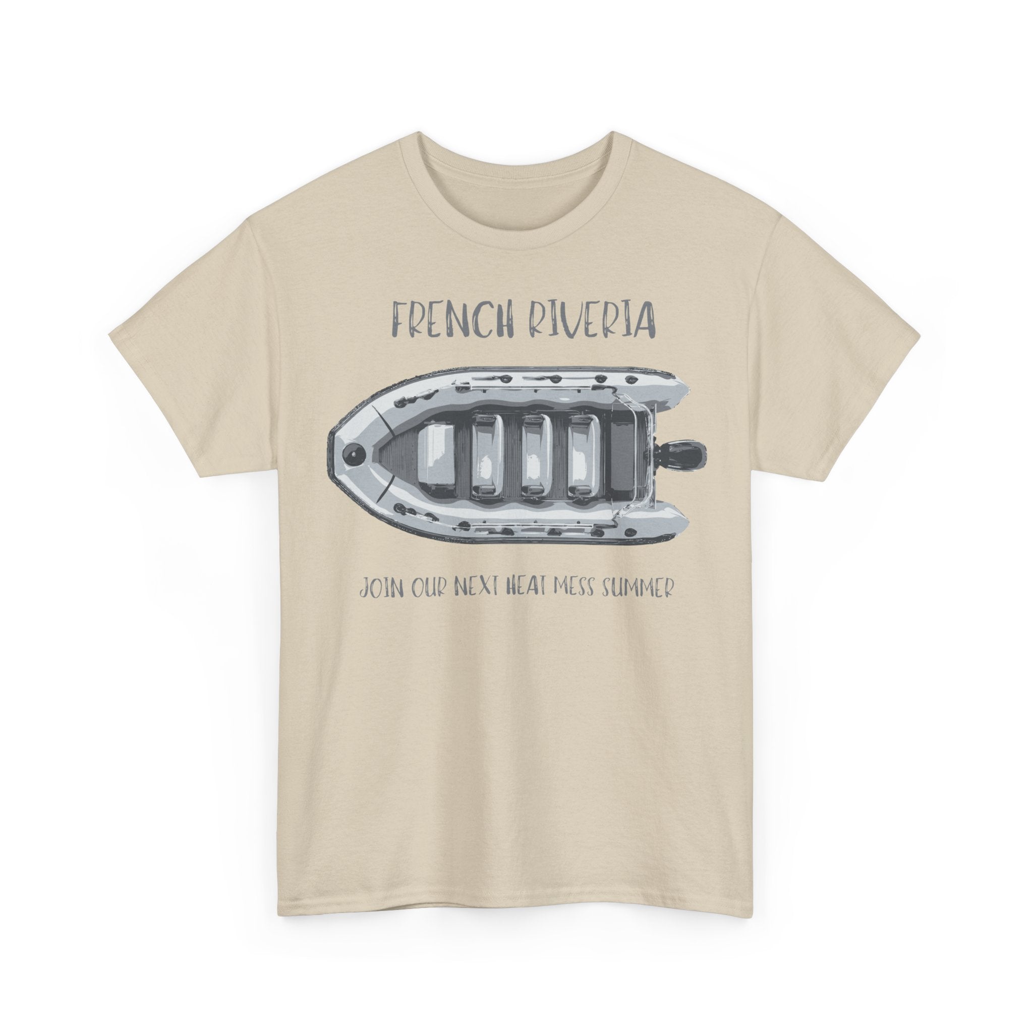 French Riviera Boat T-Shirt - Heat Mess