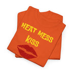 "Heat Mess Kiss" Graphic T-Shirt - Heat Mess