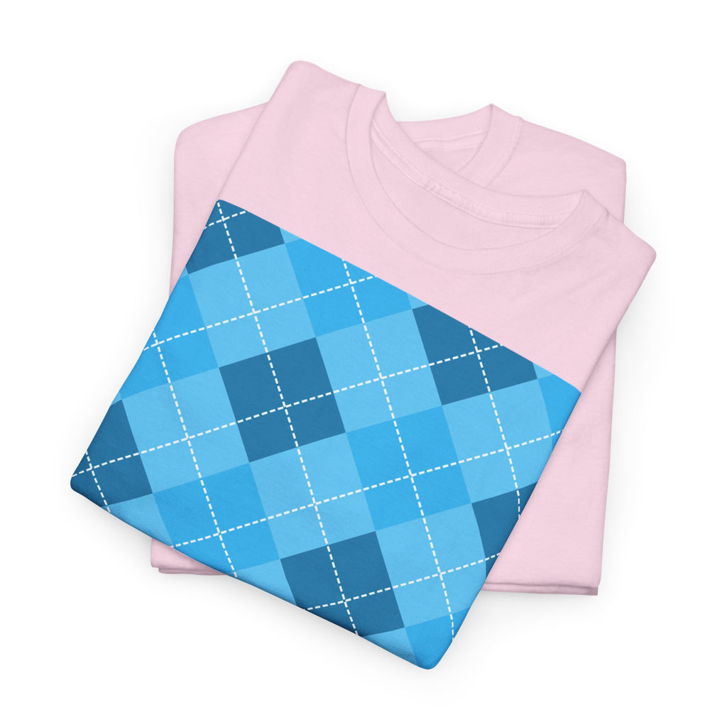 Blue "Keep Heart, Keep Smiling" T-Shirt - Heat Mess