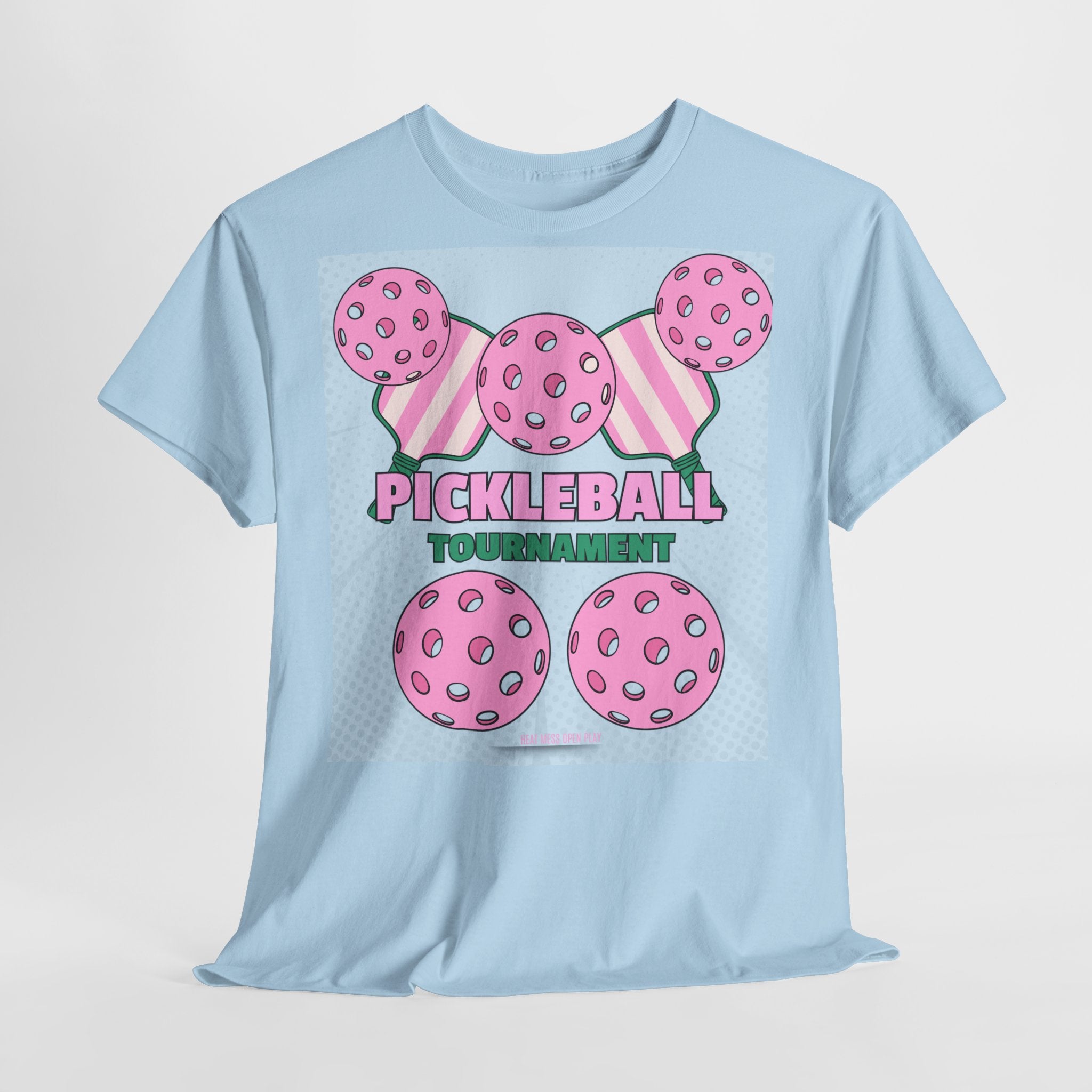 Pickleball Tournament T-Shirt - Heat Mess