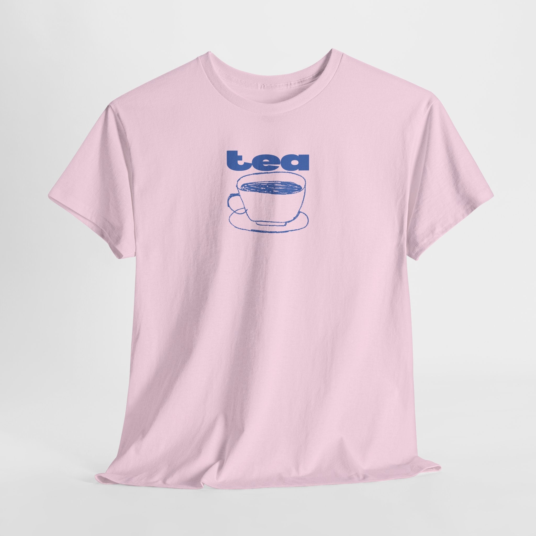 Blue Tea Cup T-Shirt - Heat Mess