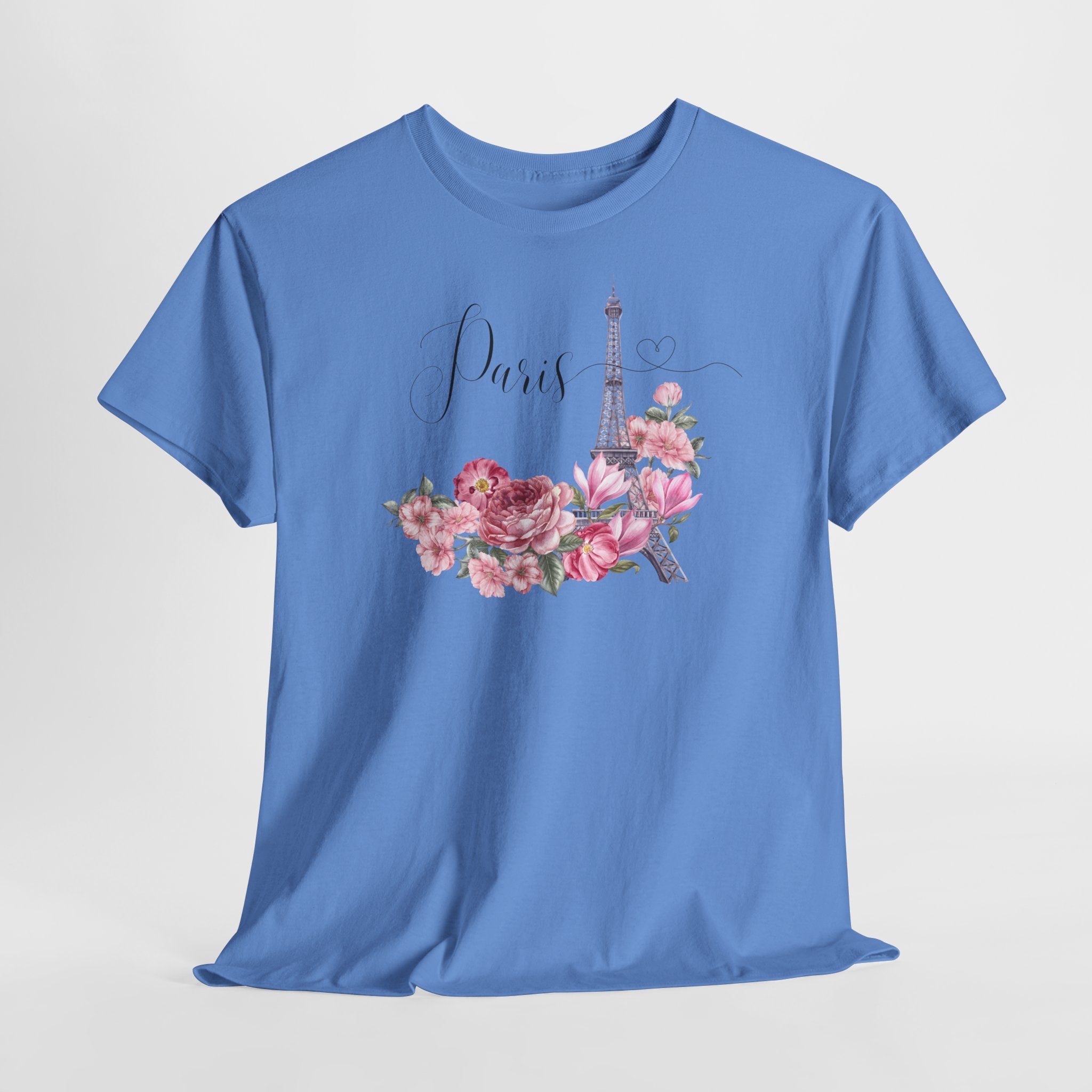 Paris Floral T‑Shirt - Heat Mess