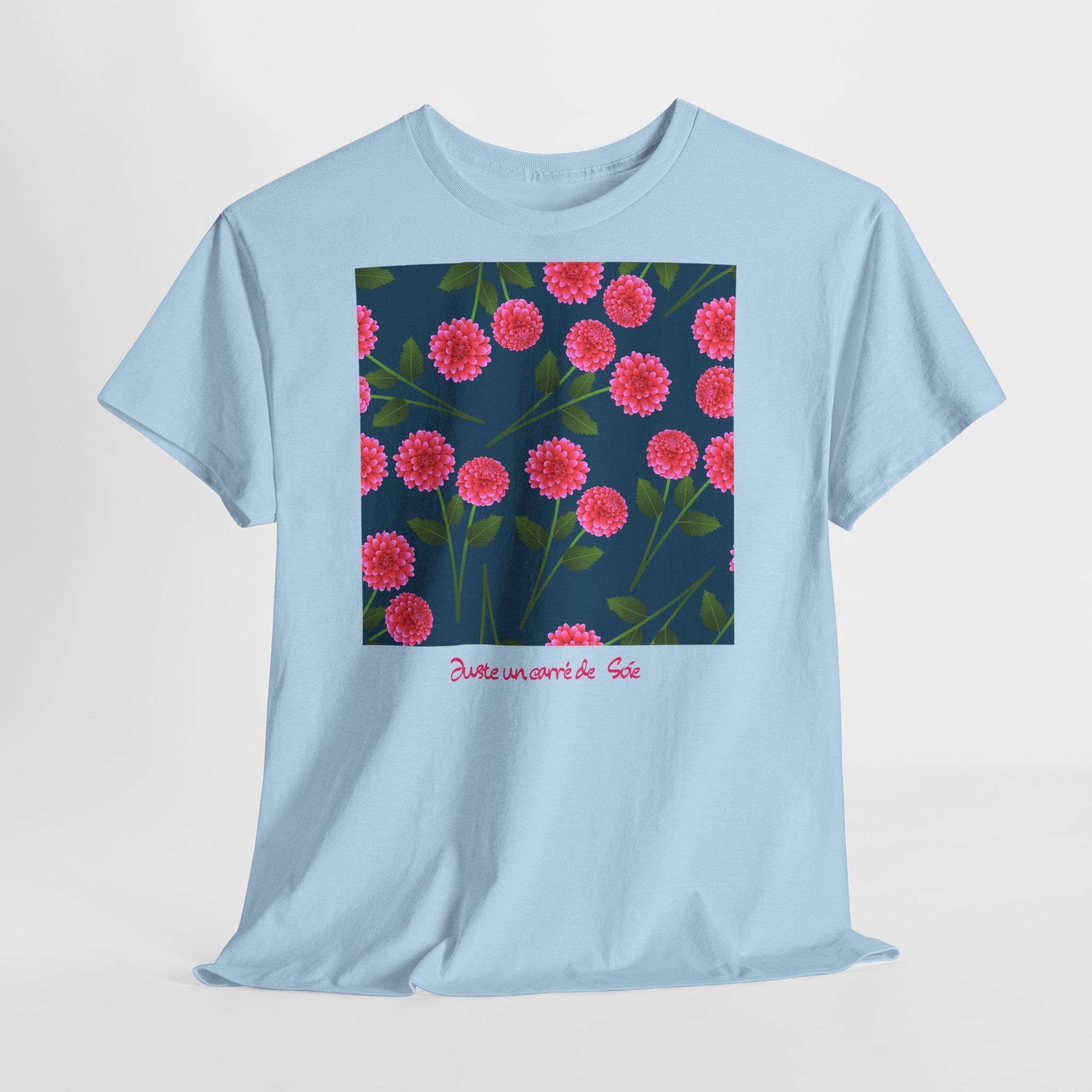 Pink Blooms Garden T-shirt - Heat Mess