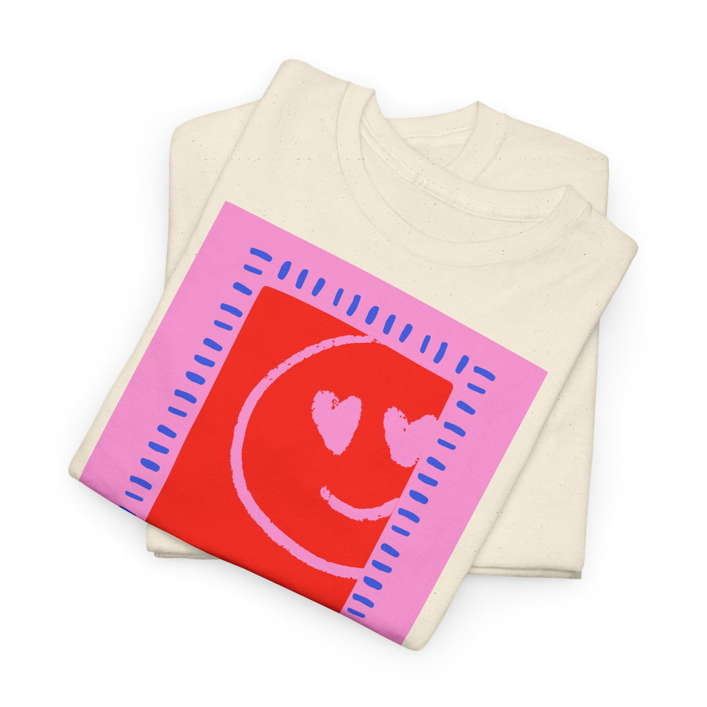 Love Smiley T-Shirt - Heat Mess