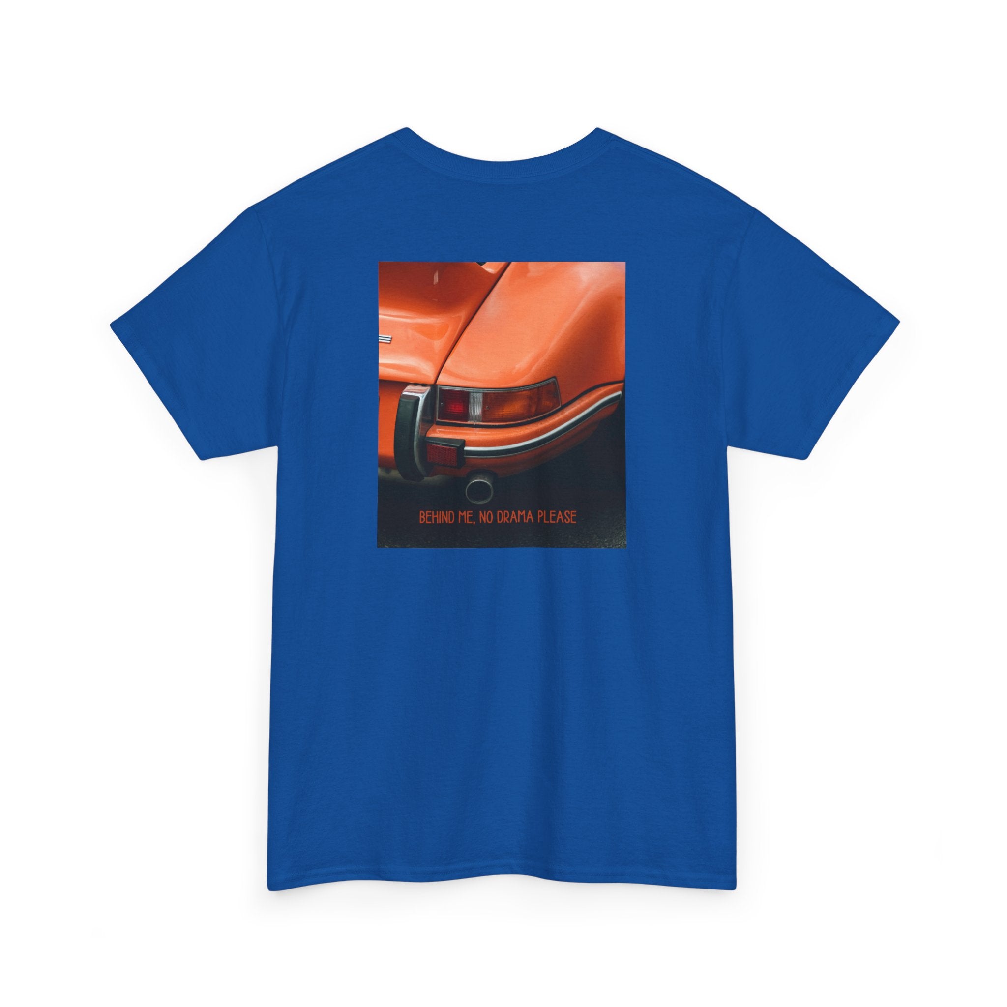 Sports Car Back-Print T-Shirt - Heat Mess