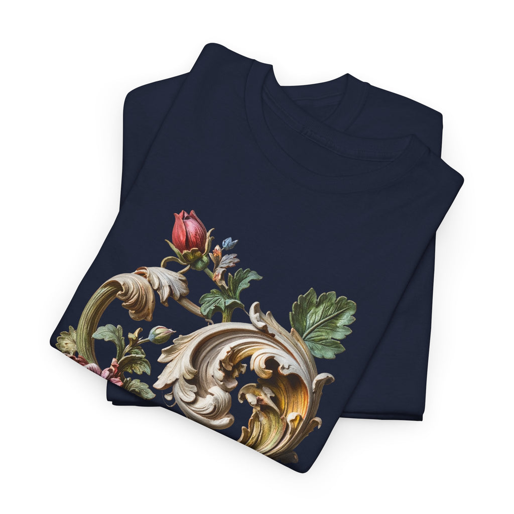 Floral Baroque T-Shirt - Heat Mess
