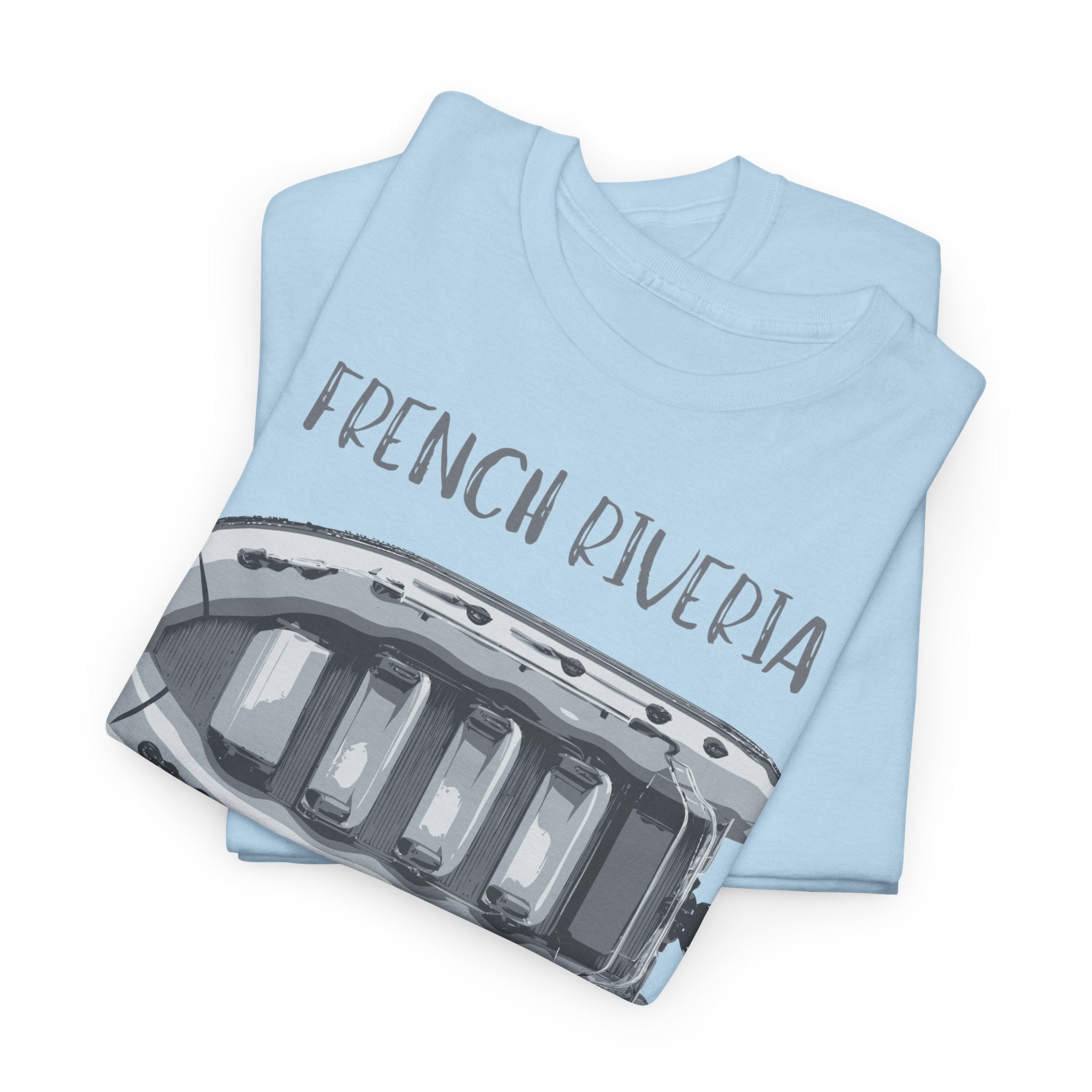 French Riviera Boat T-Shirt - Heat Mess