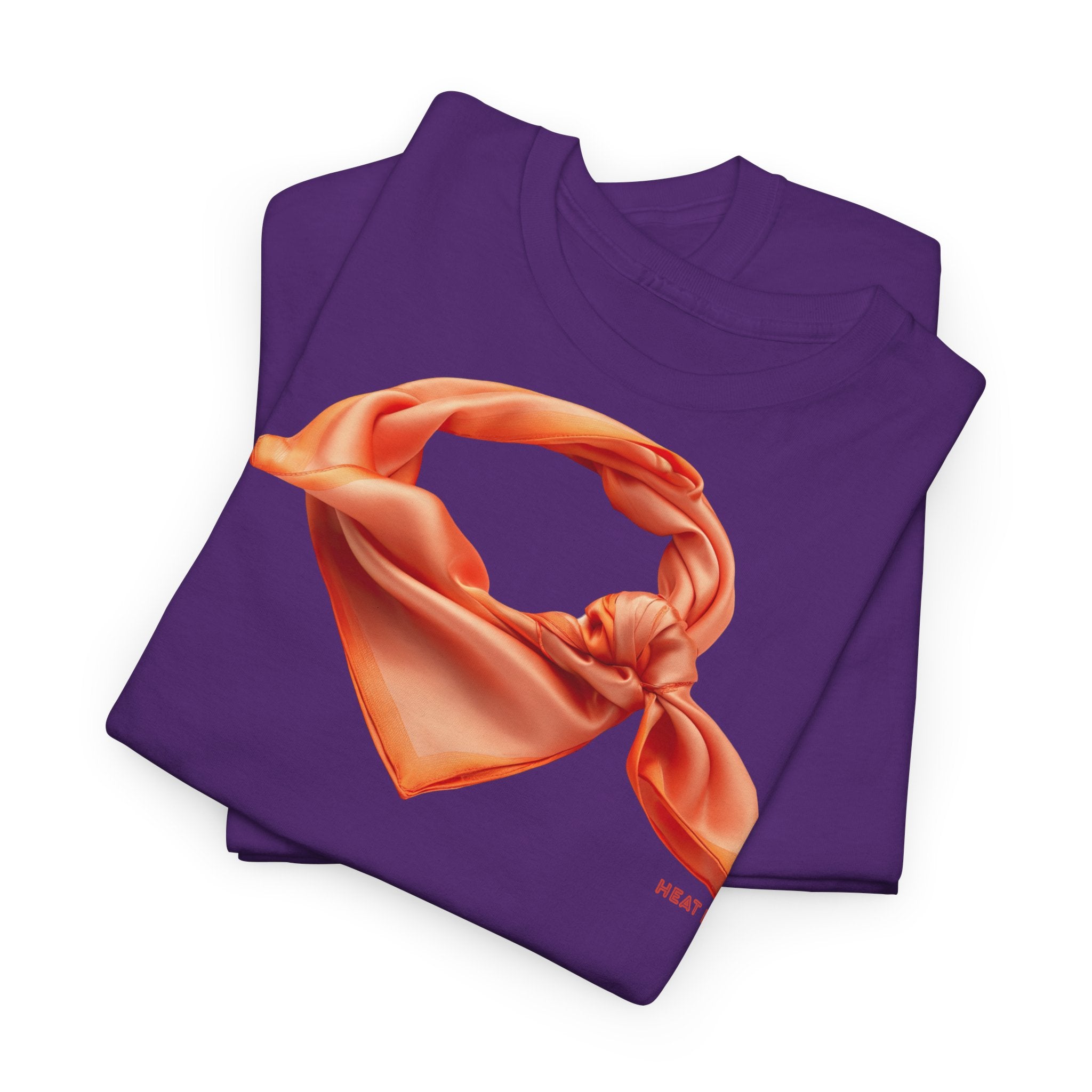 Silk Scarf Graphic T-Shirt - Heat Mess