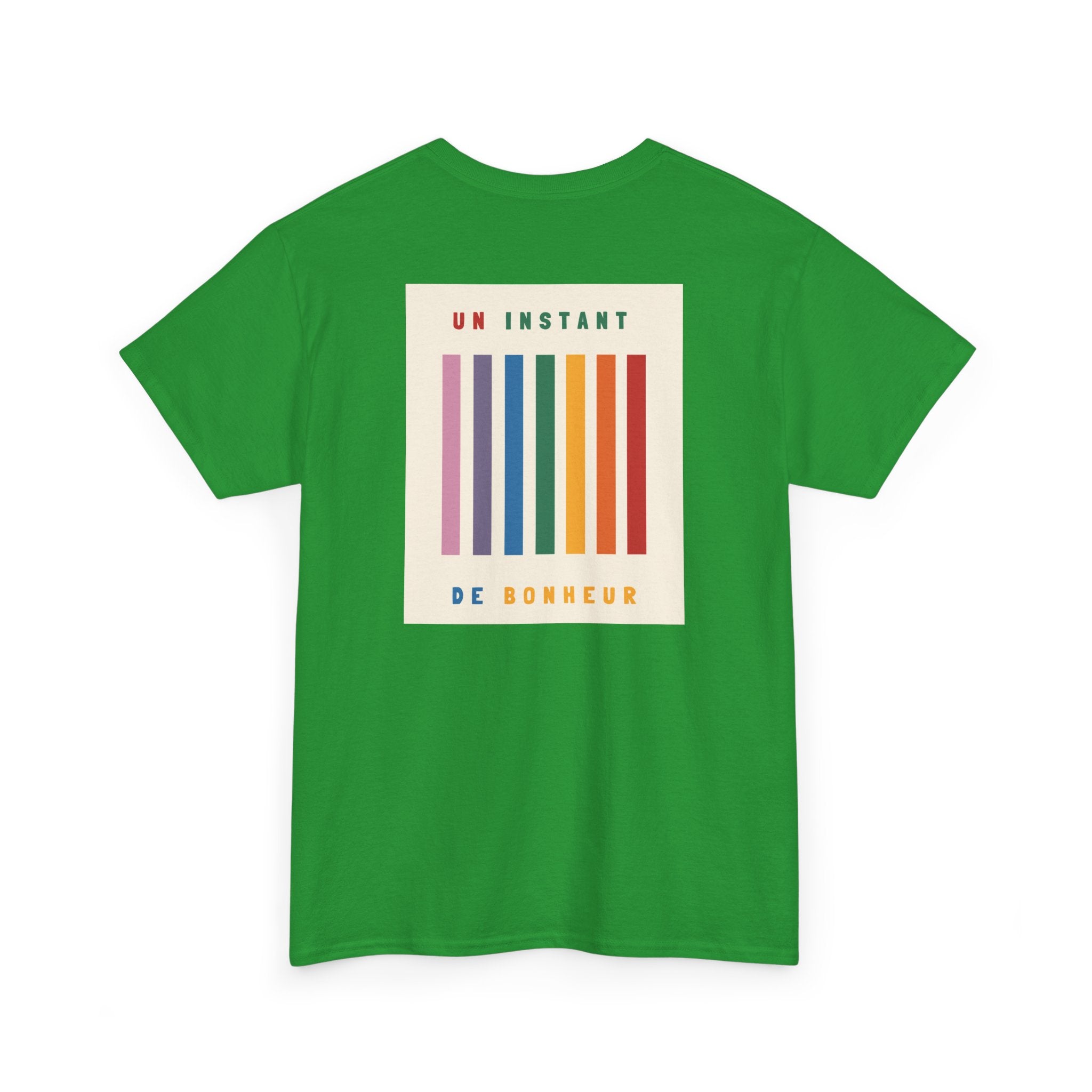 "Un Instant de Bonheur" Back T-Shirt - Heat Mess