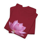 Pink Lotus Floral T-Shirt - Heat Mess