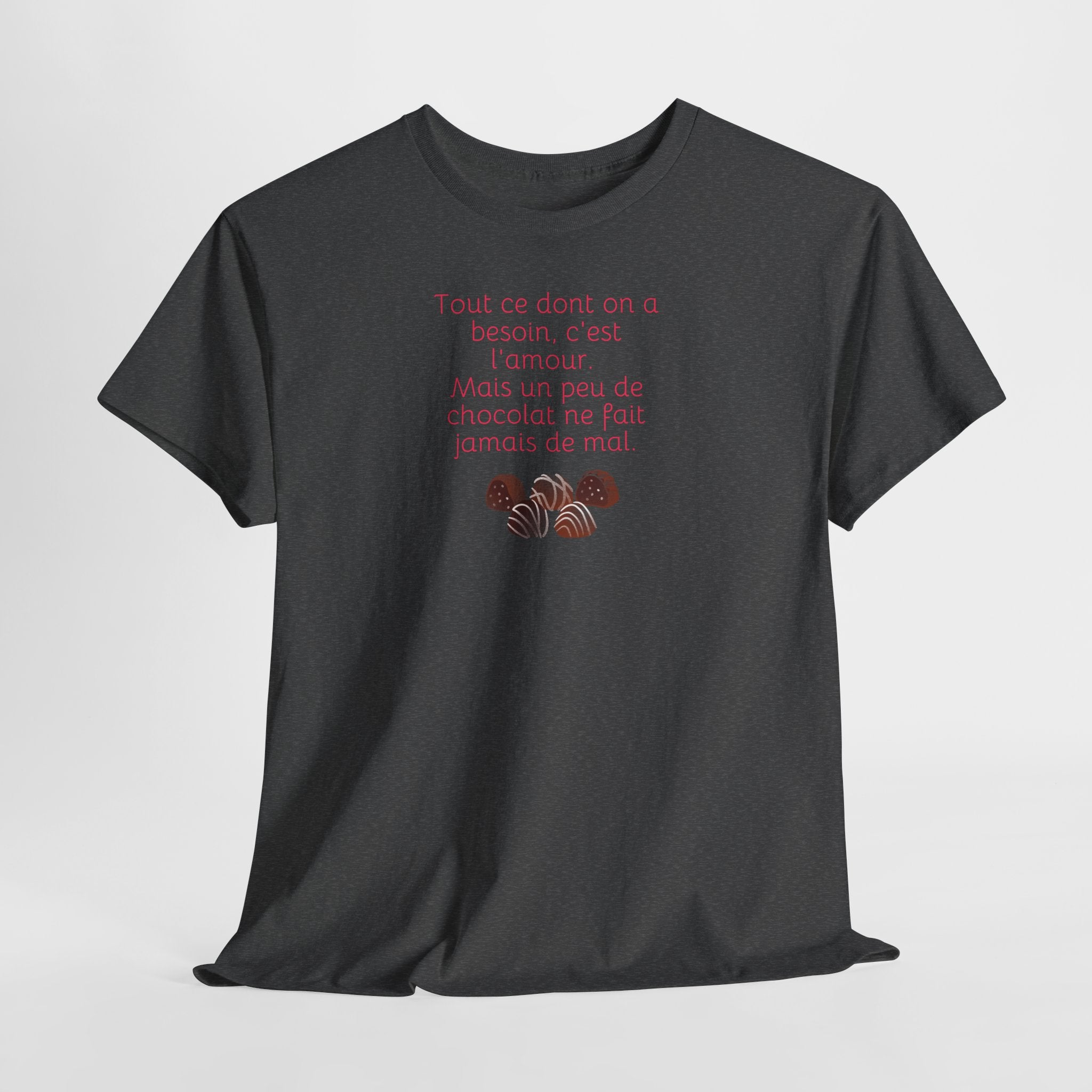 French Chocolate Quote Tee - Heat Mess