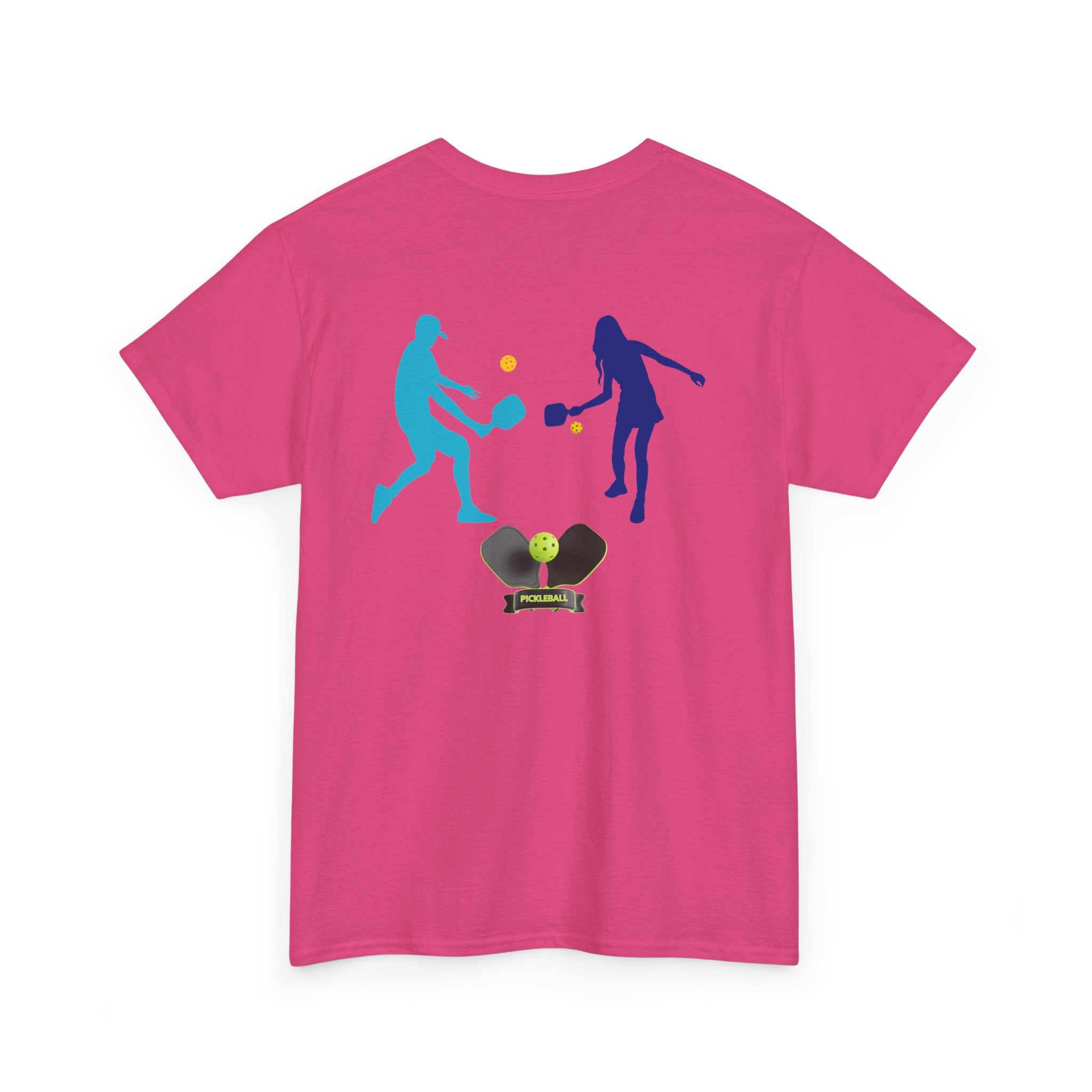 Pickleball Couple T‑Shirt - Heat Mess