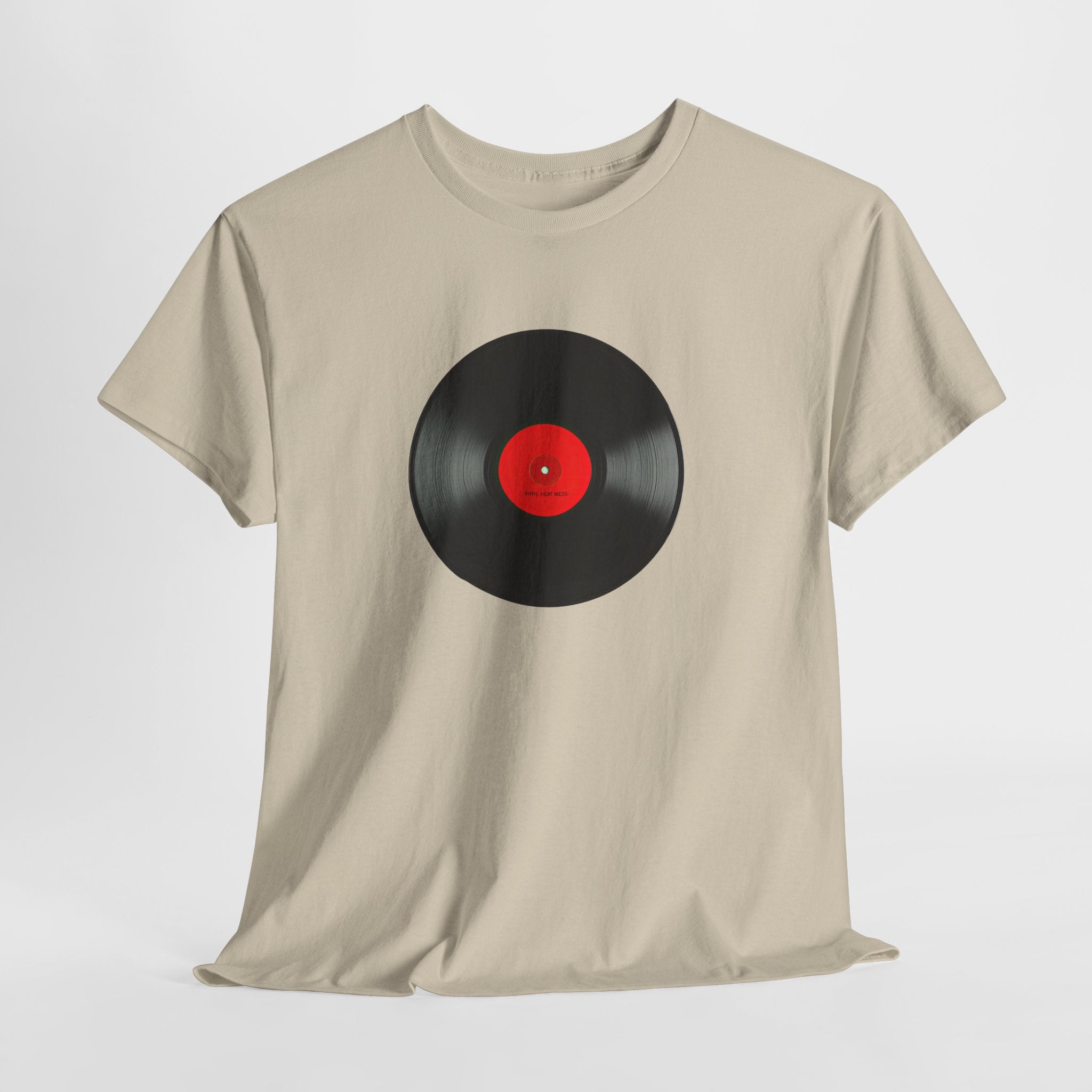 Vinyl Record T- Shirt - Heat Mess