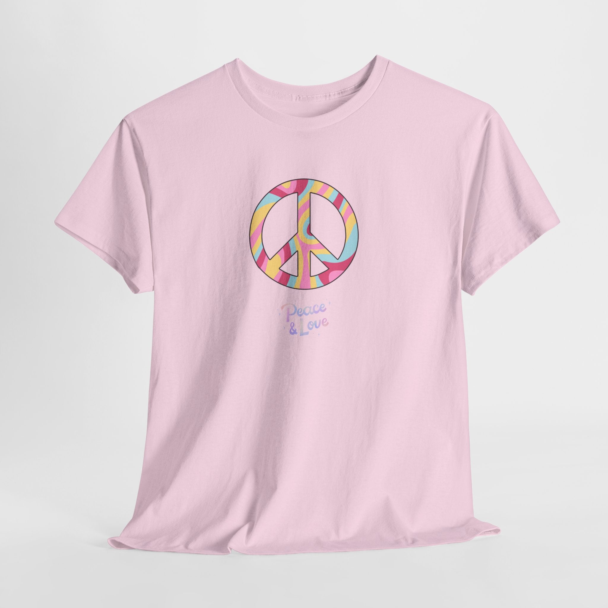 Peace Sign Tie-Dye T-Shirt - Heat Mess
