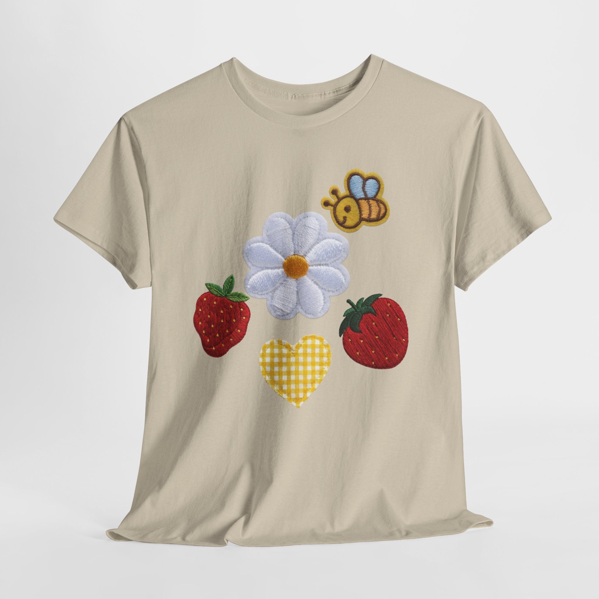 Strawberry Bee Daisy T-Shirt - Heat Mess