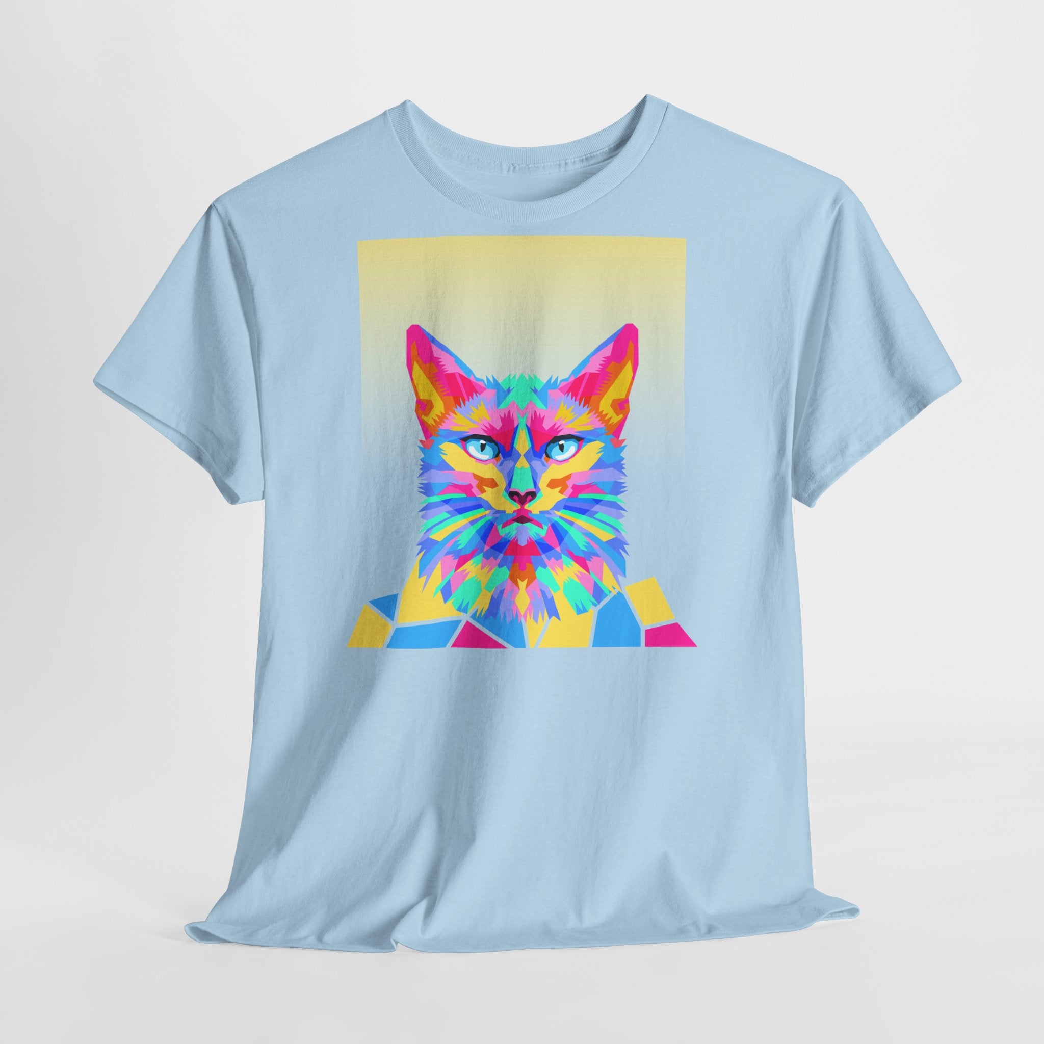 Pop Art Cat T-Shirt - Heat Mess