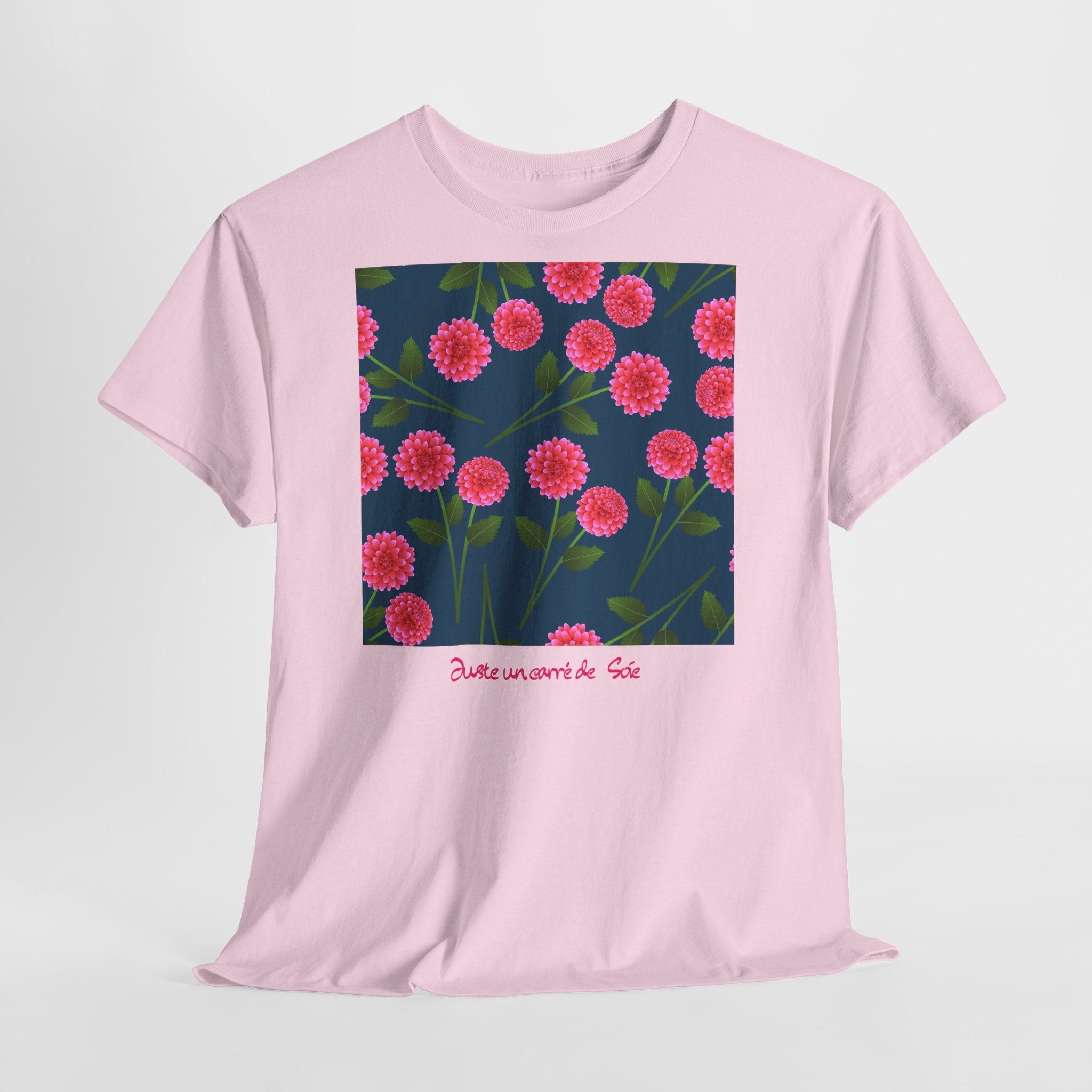 Pink Blooms Garden T-shirt - Heat Mess