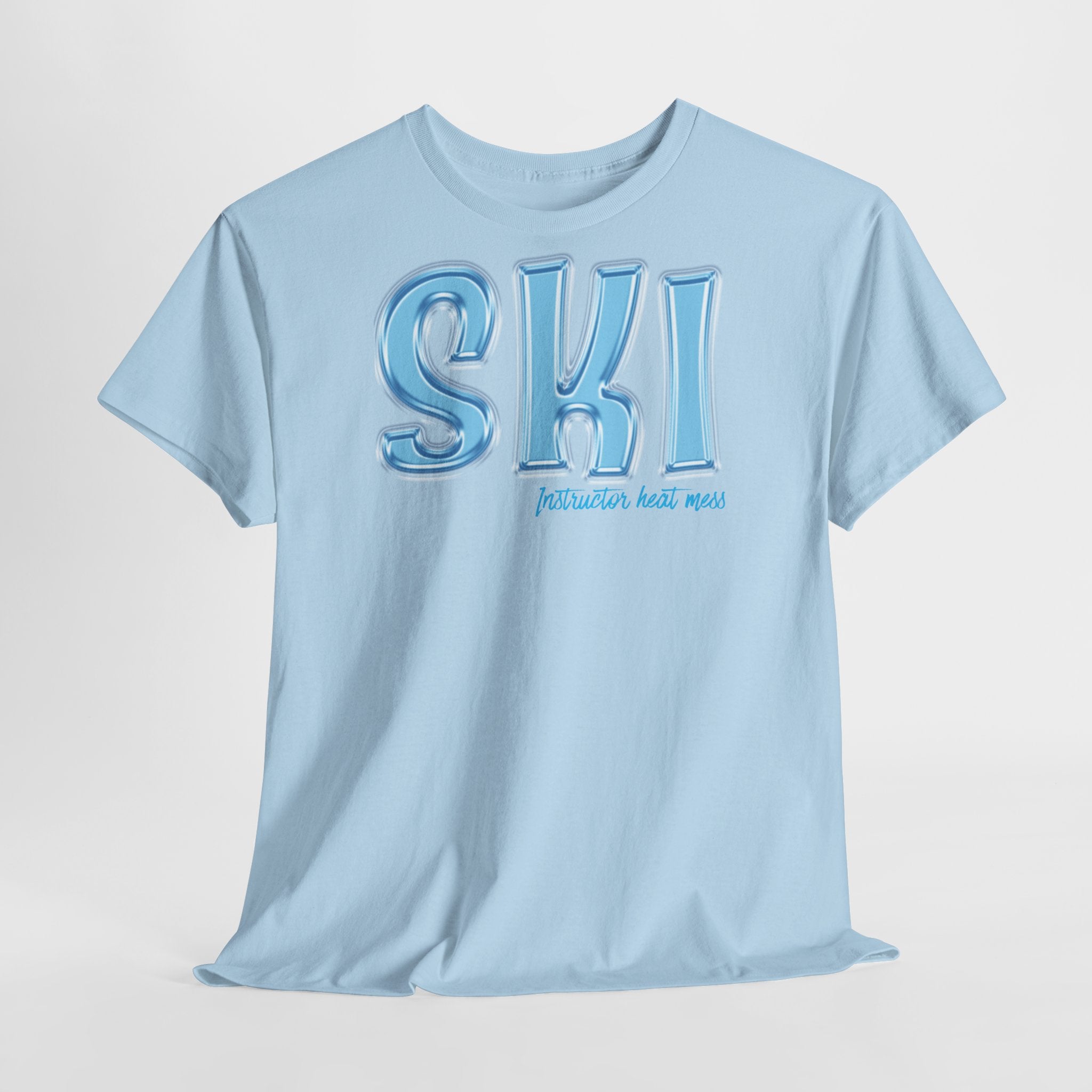 Ski Instructor T-Shirt Graphic Tee - Heat Mess