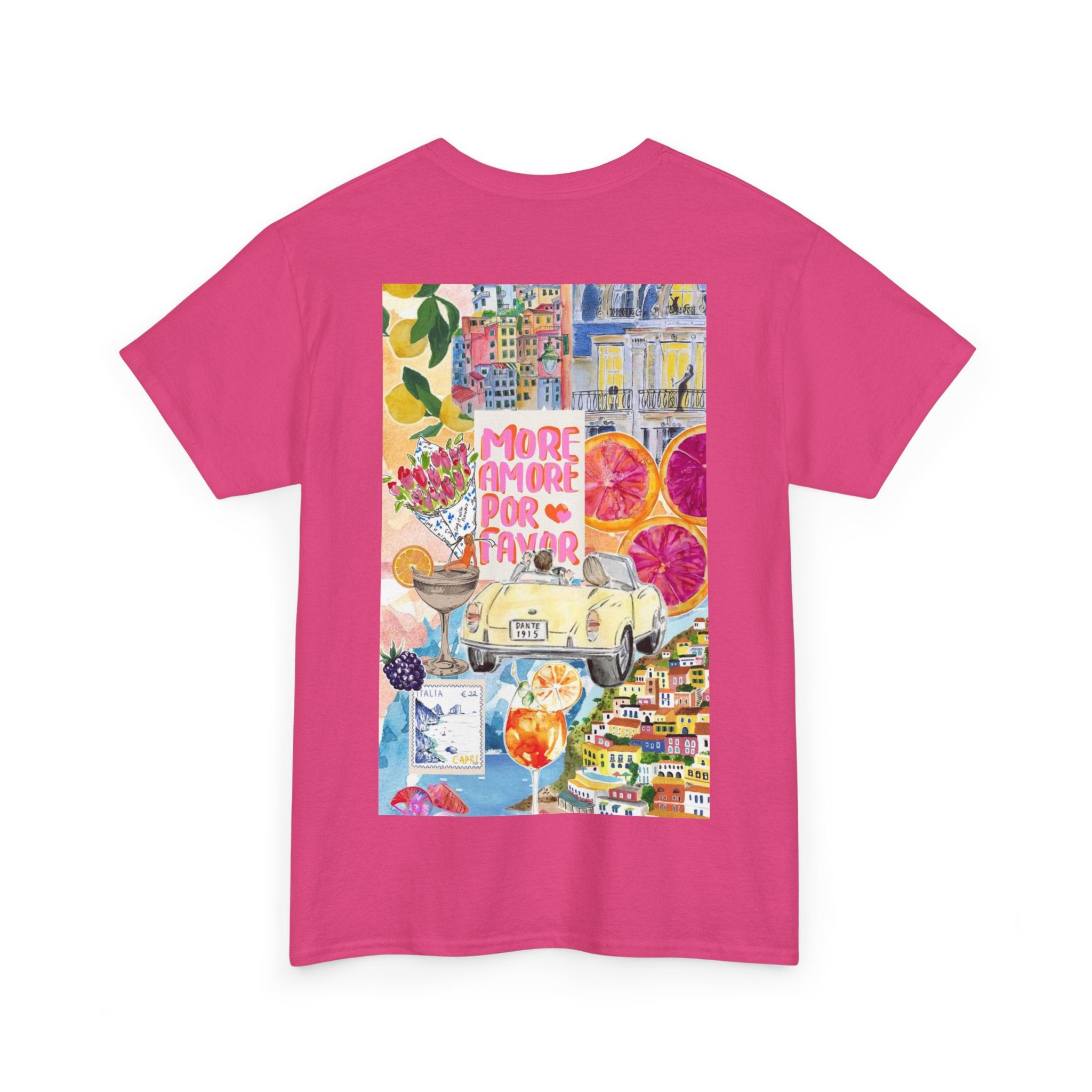 'More Amor Por Favor' T-shirt - Heat Mess
