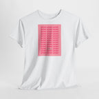 Love Pink Repeated T-Shirt - Heat Mess