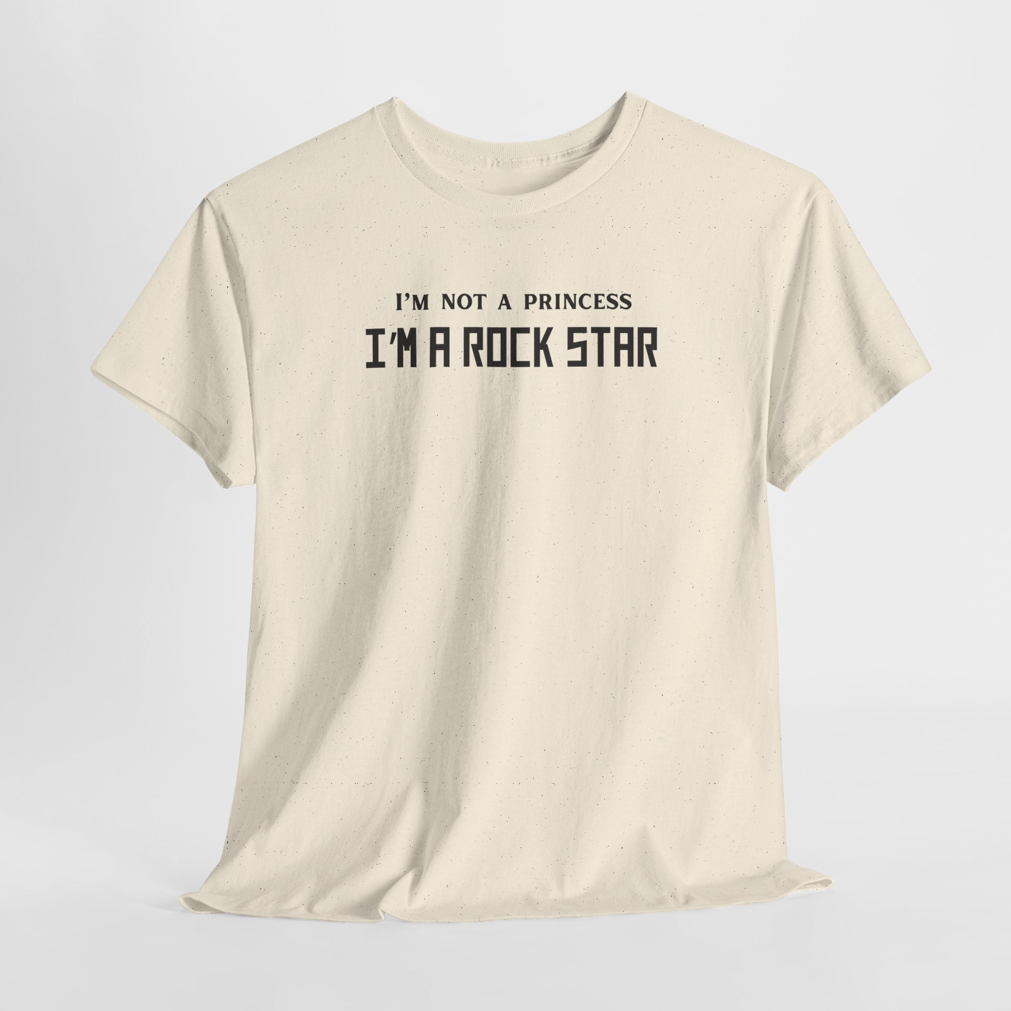 I’m Not a Princess I’m a Rock Star T-Shirt