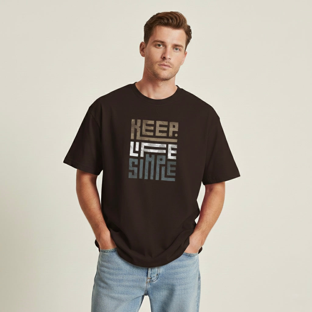 Keep Life Simple T-Shirt - Heat Mess