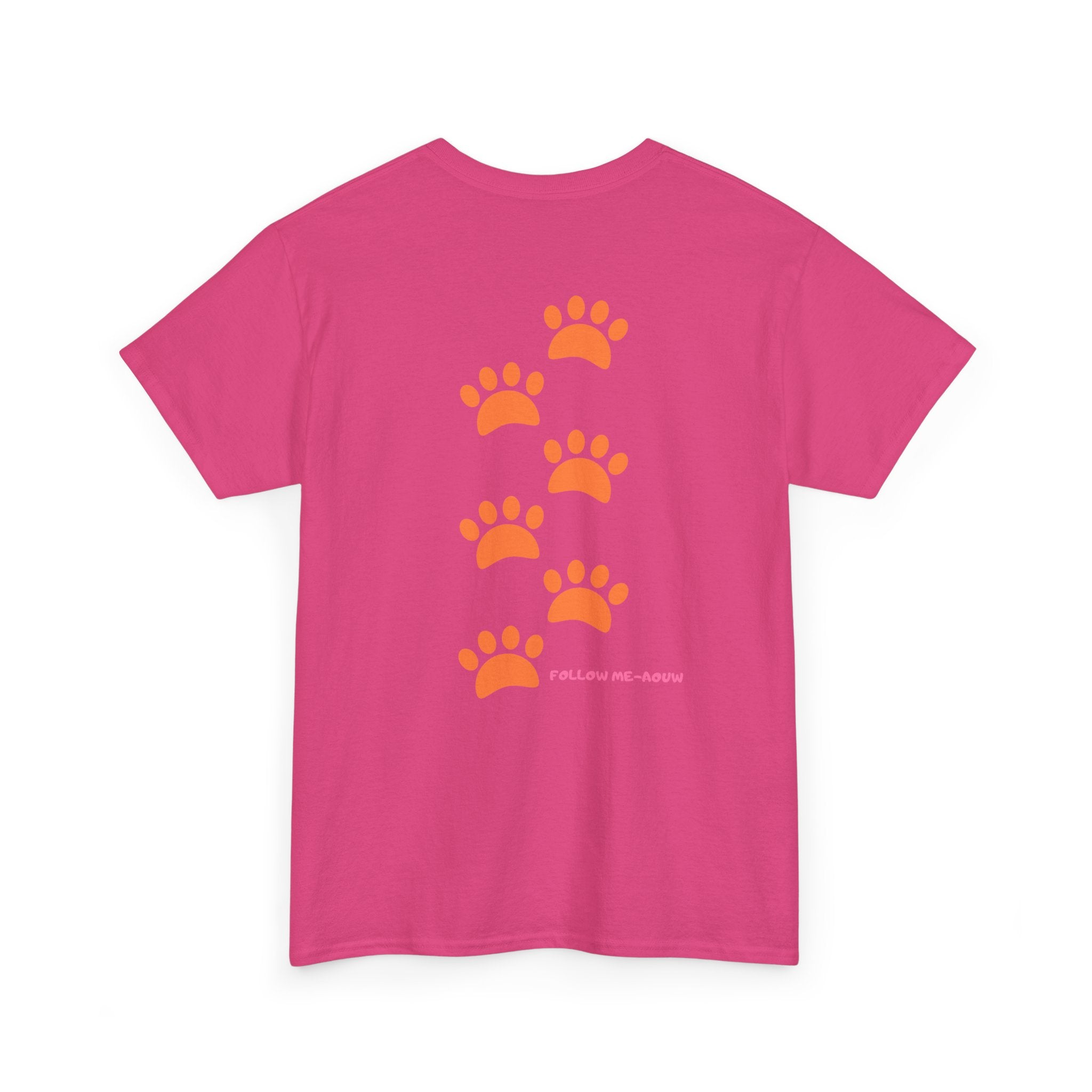 Cat Paw 'Following Me Always' T-Shirt - Heat Mess