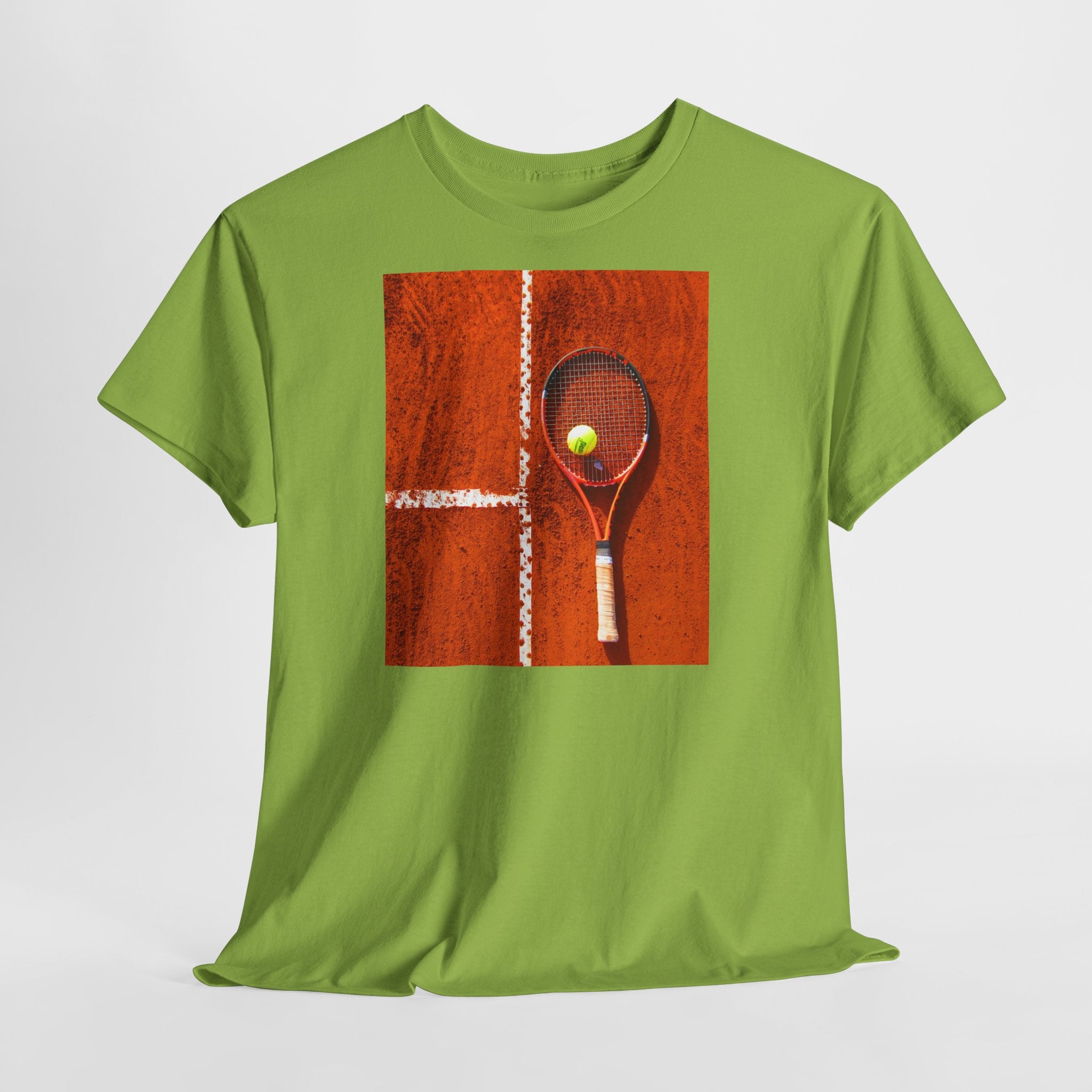 Tennis Racket & Ball T‑Shirt - Heat Mess