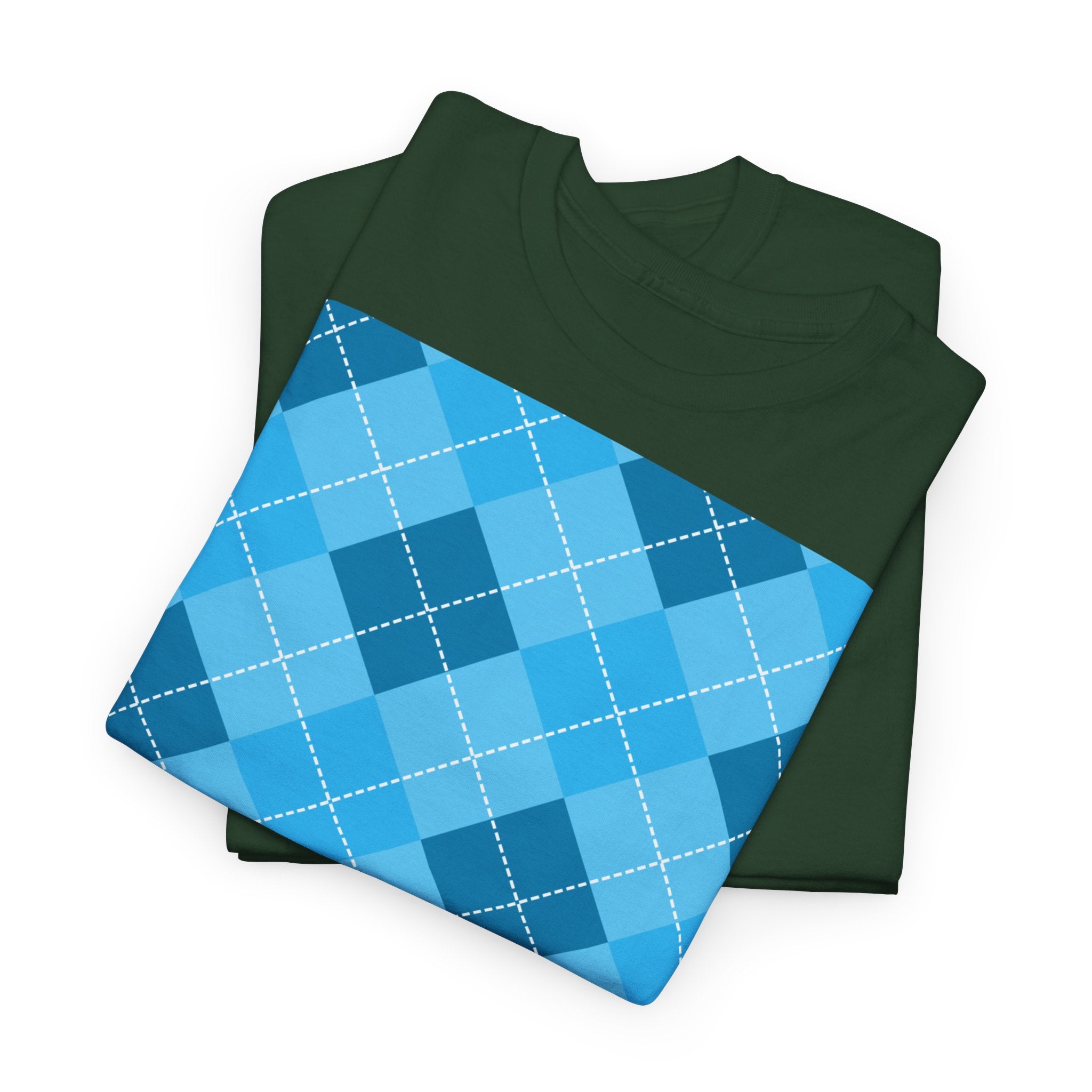 Blue "Keep Heart, Keep Smiling" T-Shirt - Heat Mess