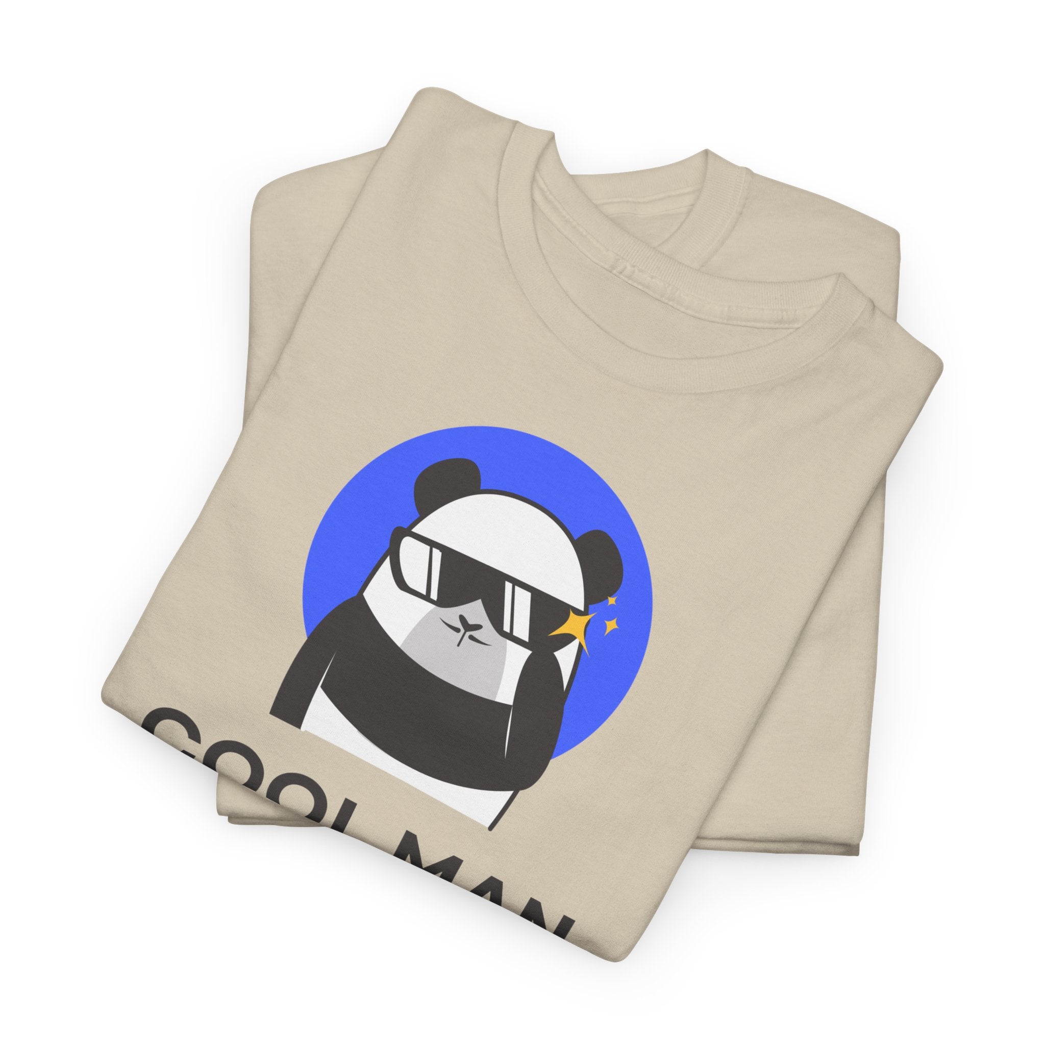 AfterSki Cool Man Panda T‑Shirt - Heat Mess