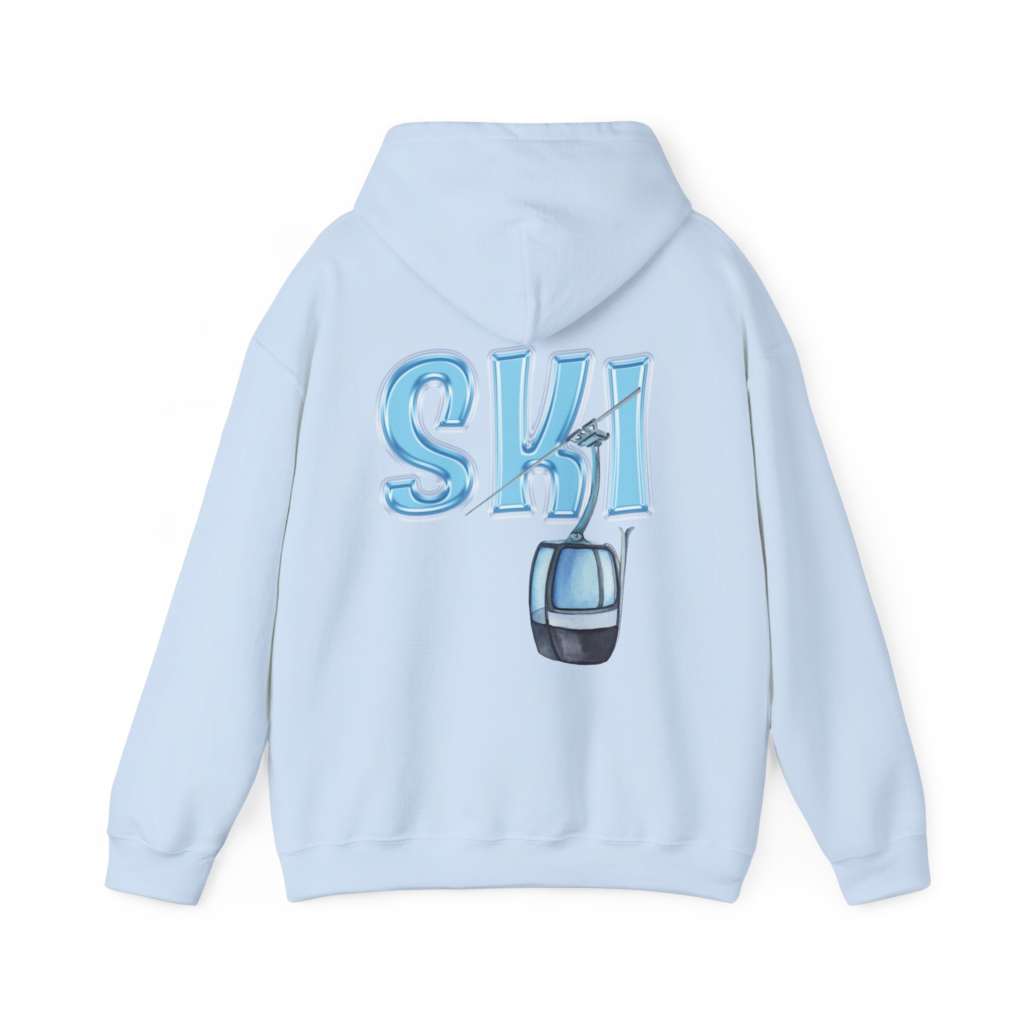 Ski Cable Car Hoodie - Heat Mess