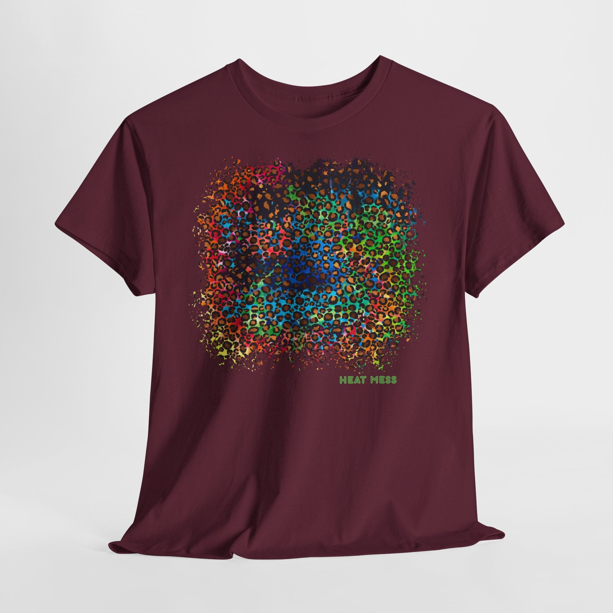 Abstract Color Splash T-Shirt - Heat Mess