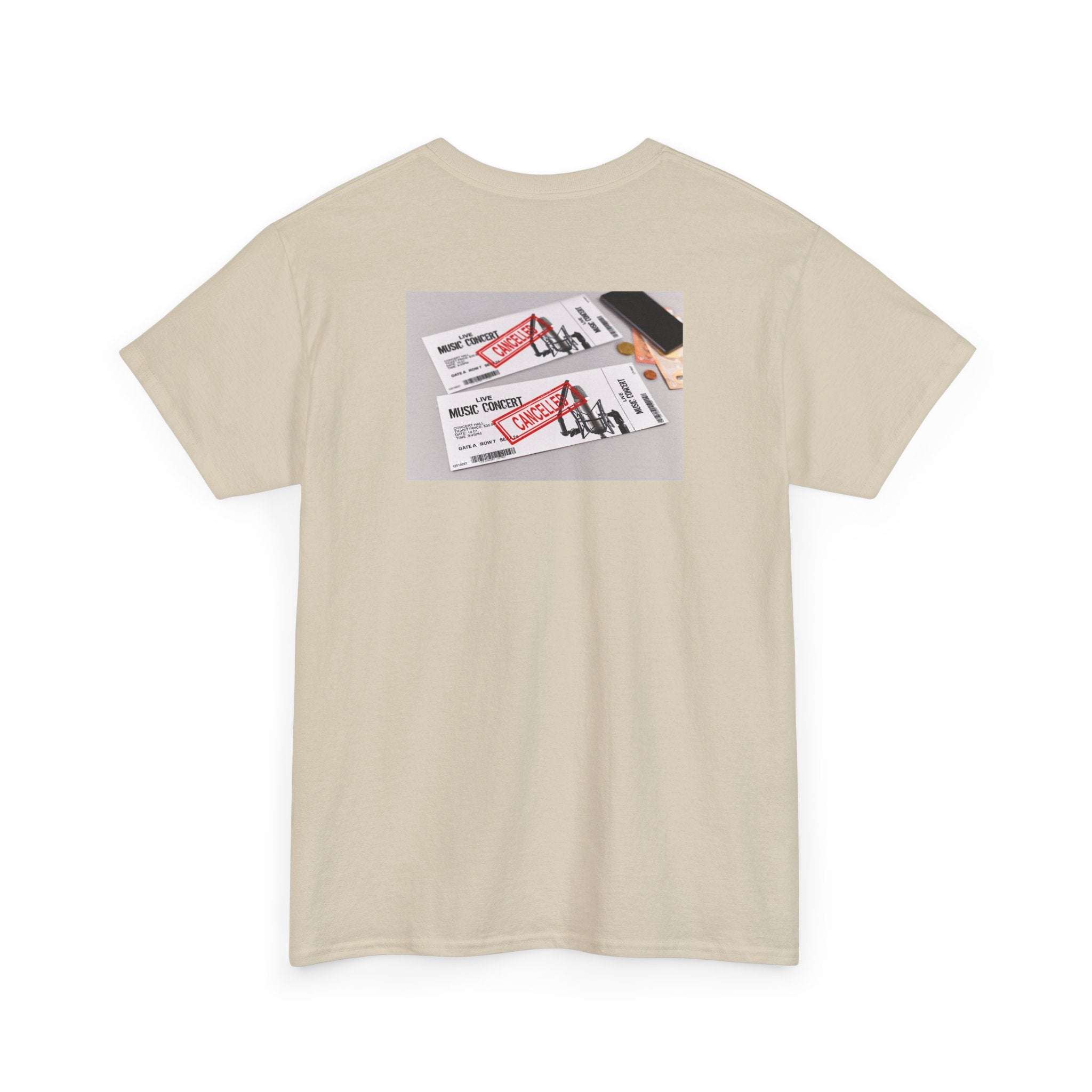 Concert Backprint T-Shirt - Heat Mess