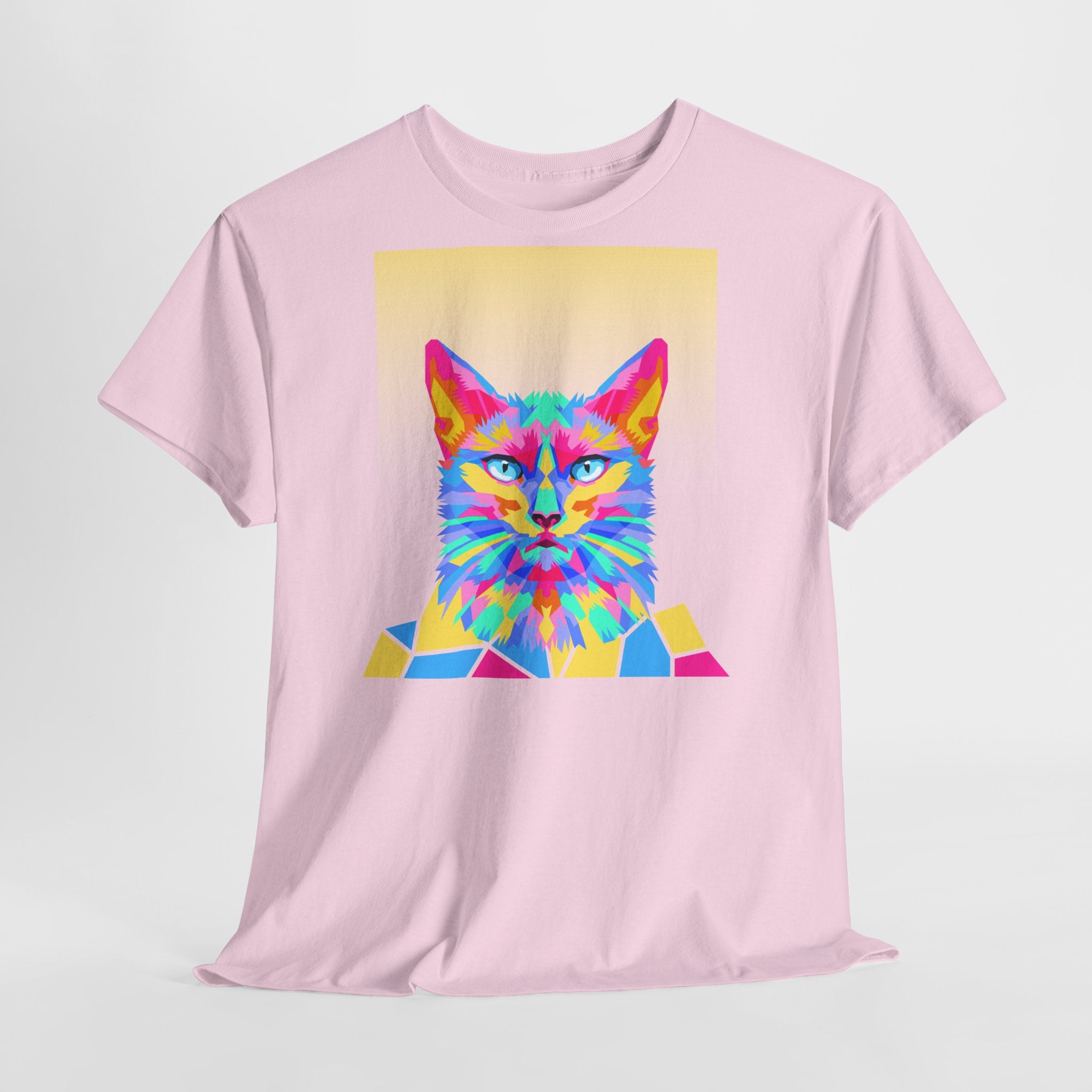 Pop Art Cat T-Shirt - Heat Mess