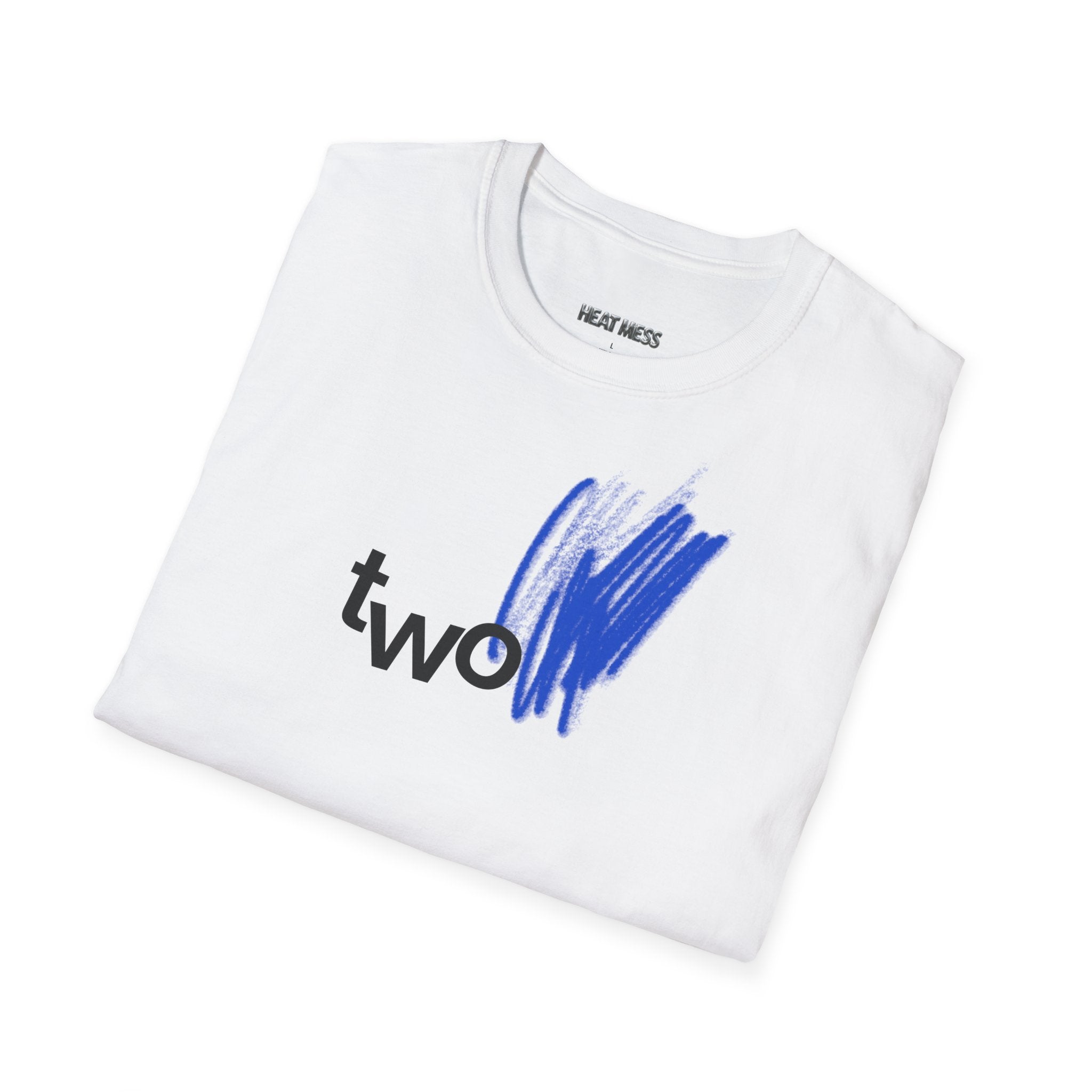 Two Blue T-Shirt - Heat Mess