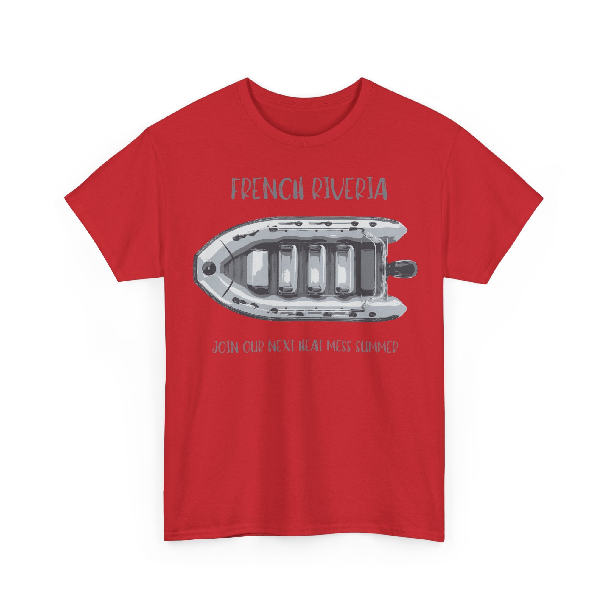 French Riviera Boat T-Shirt - Heat Mess