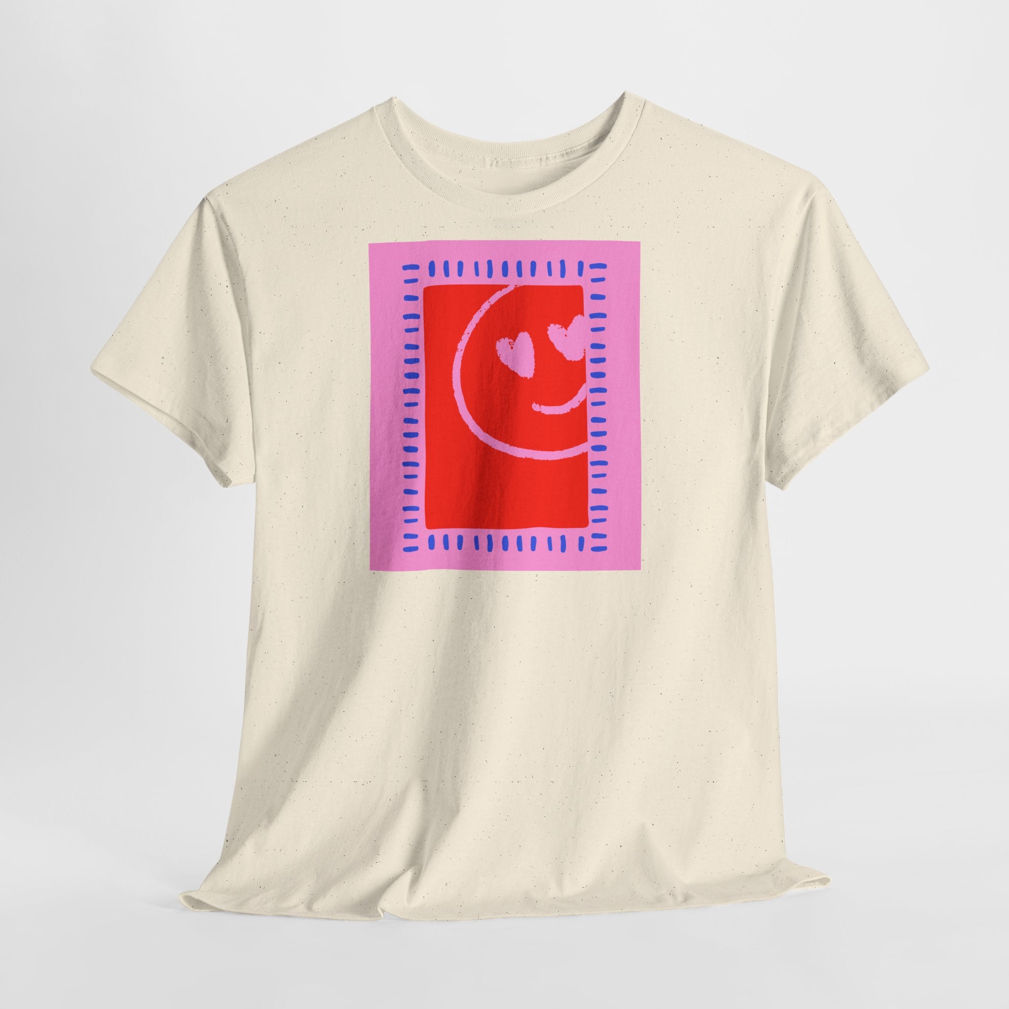 Love Smiley T-Shirt - Heat Mess