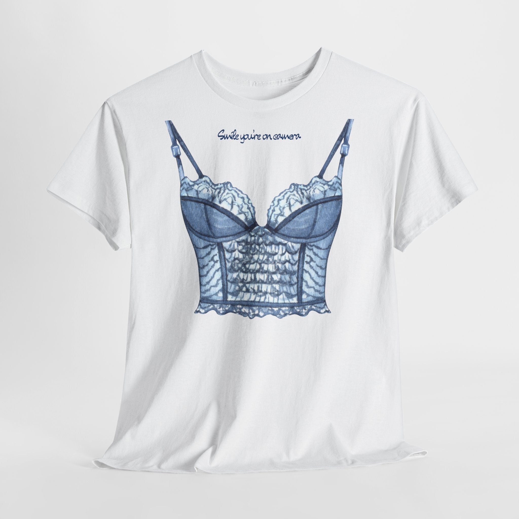 Lace Corset T-shirt - Heat Mess