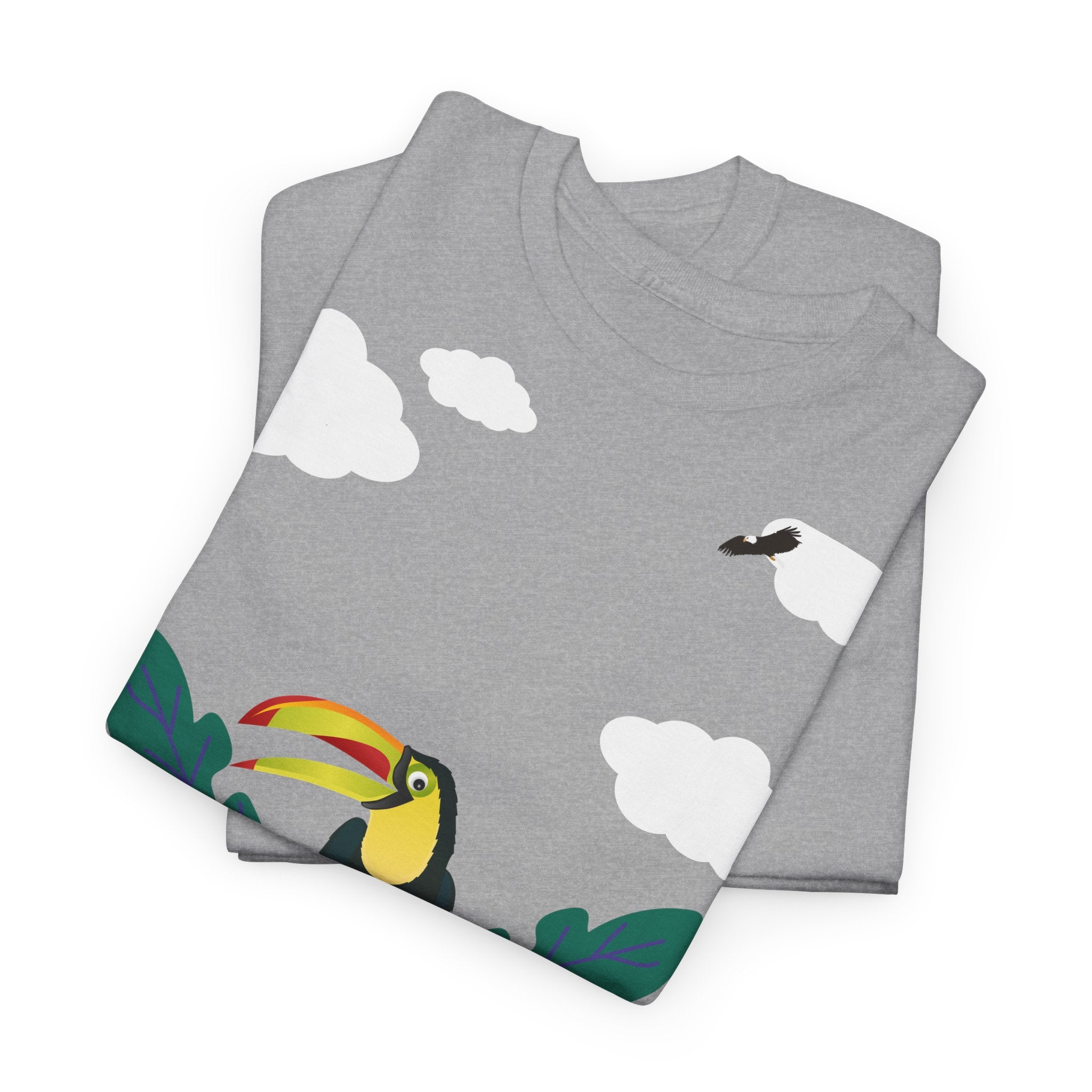 Toucan Tropical Jungle T-Shirt - Heat Mess