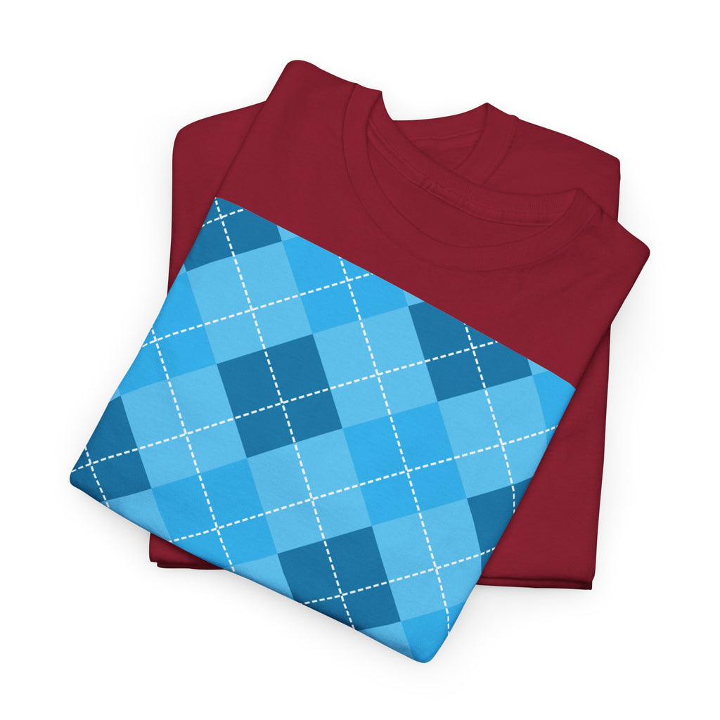Blue "Keep Heart, Keep Smiling" T-Shirt - Heat Mess