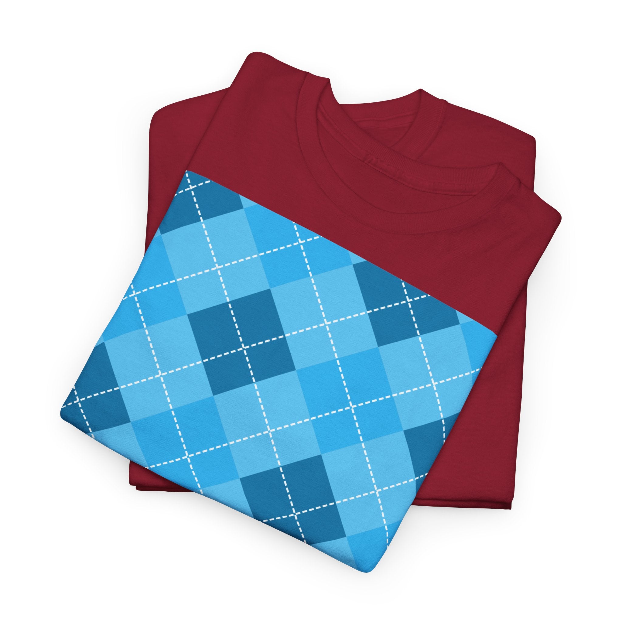 Blue "Keep Heart, Keep Smiling" T-Shirt - Heat Mess