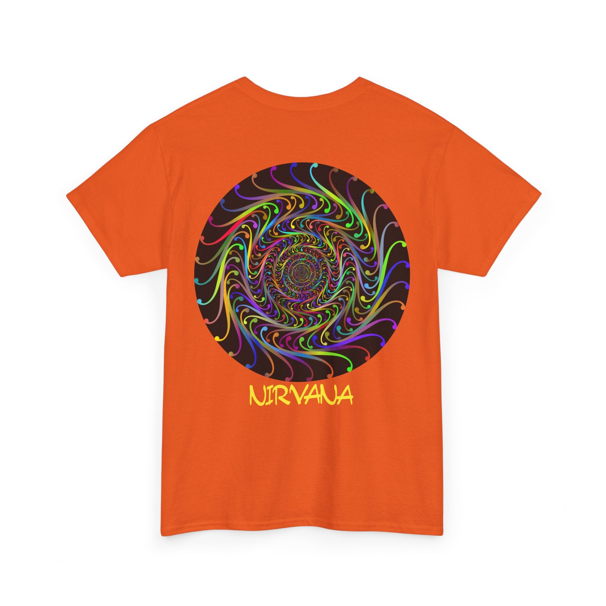 Psychedelic Spiral Back T-Shirt - Heat Mess