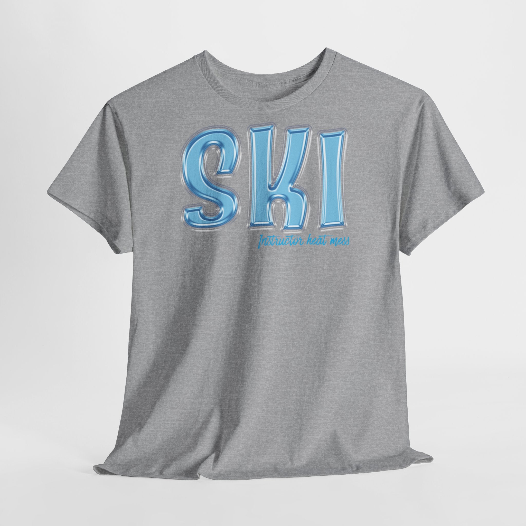Ski Instructor T-Shirt Graphic Tee - Heat Mess