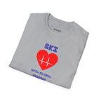 Ski Heartbeat T-Shirt - Heat Mess