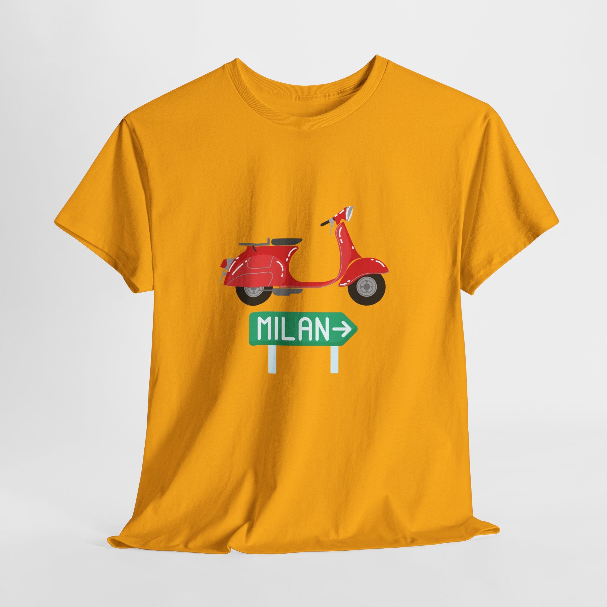 Milan Scooter T‑Shirt - Heat Mess