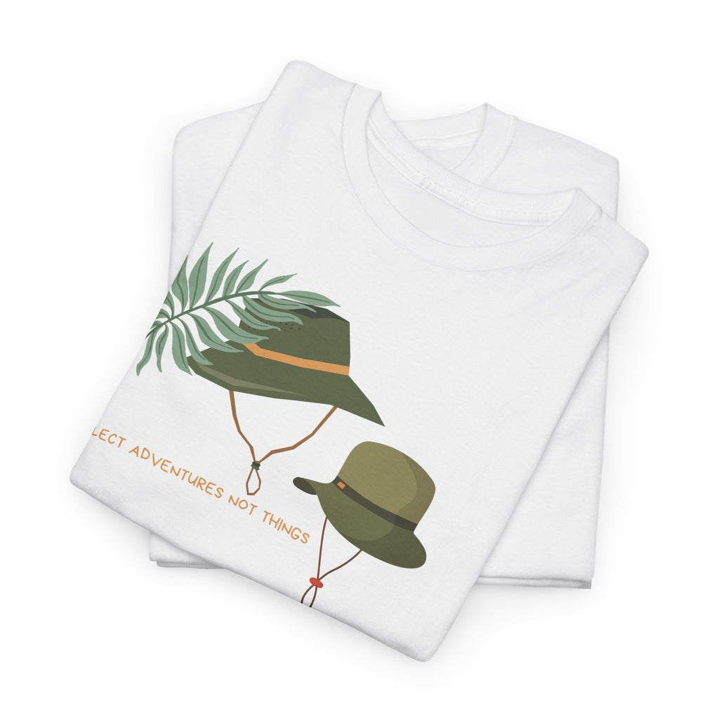 Tropical Palm & Adventure Hats T-Shirt - Heat Mess