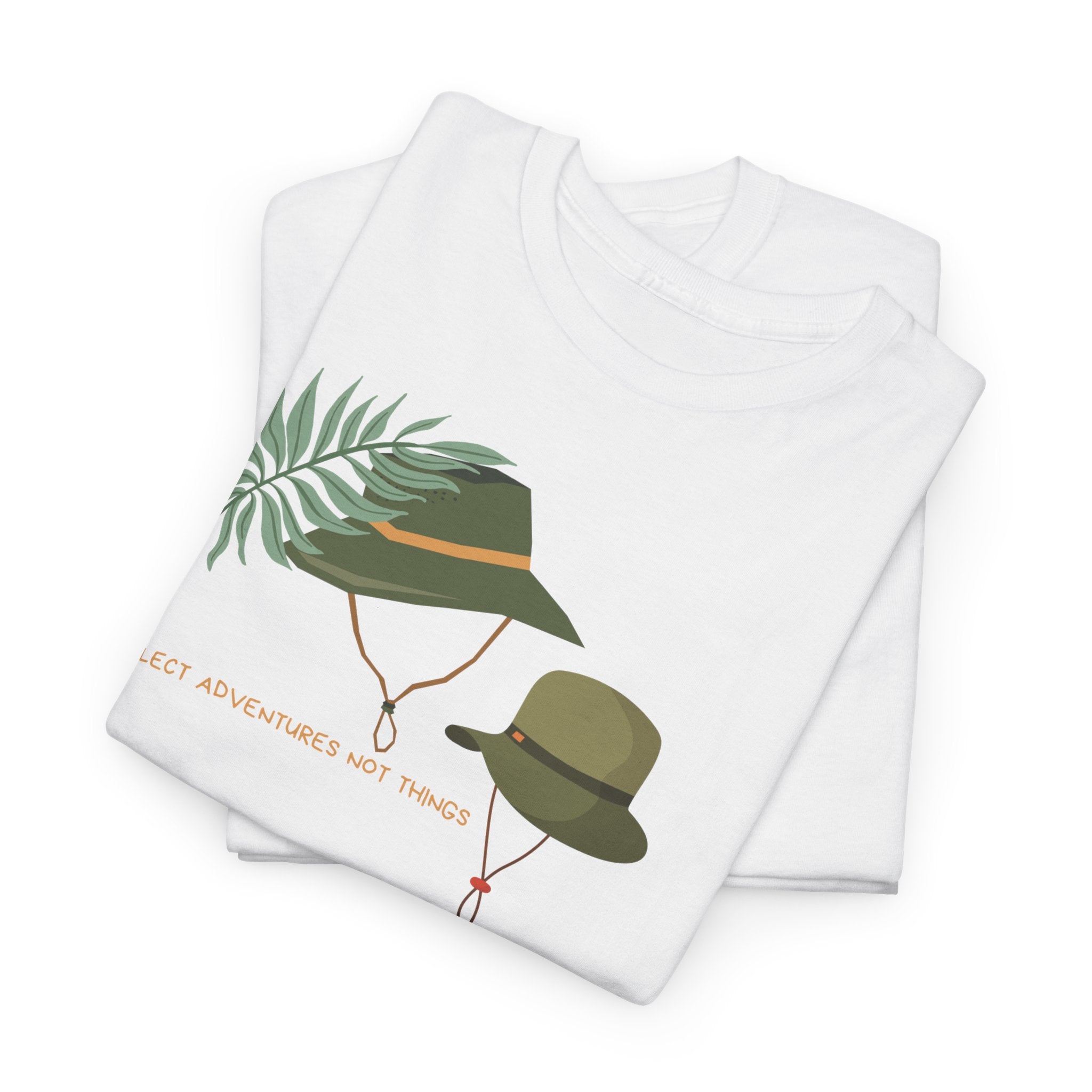 Tropical Palm & Adventure Hats T-Shirt - Heat Mess