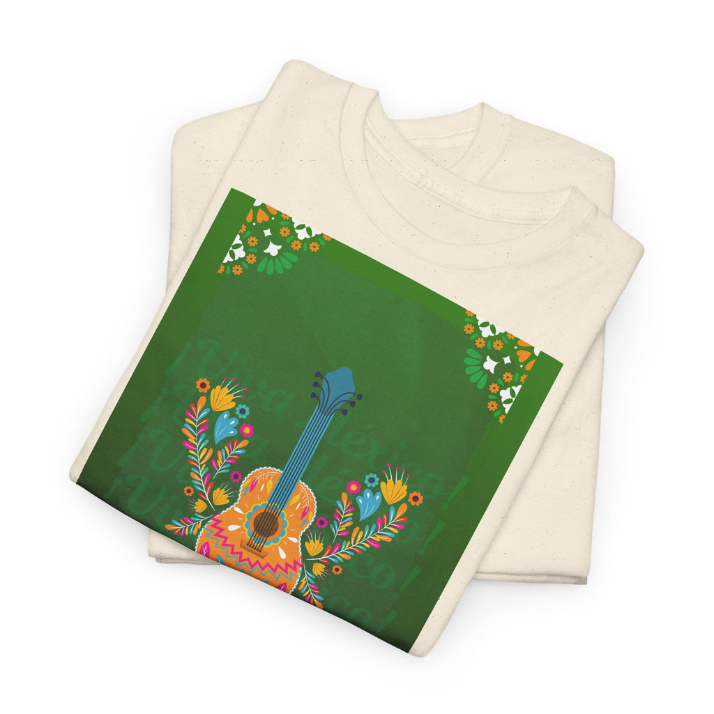 Floral Guitar T-Shirt - Heat Mess