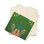 Floral Guitar T-Shirt - Heat Mess